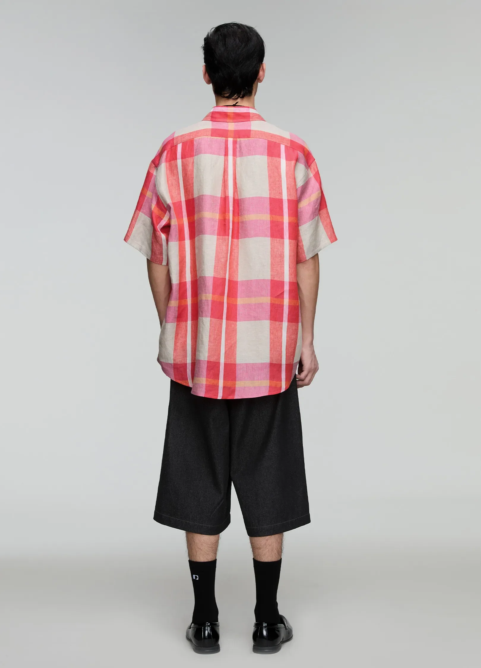 Plaid Loose Shirt - Image 11