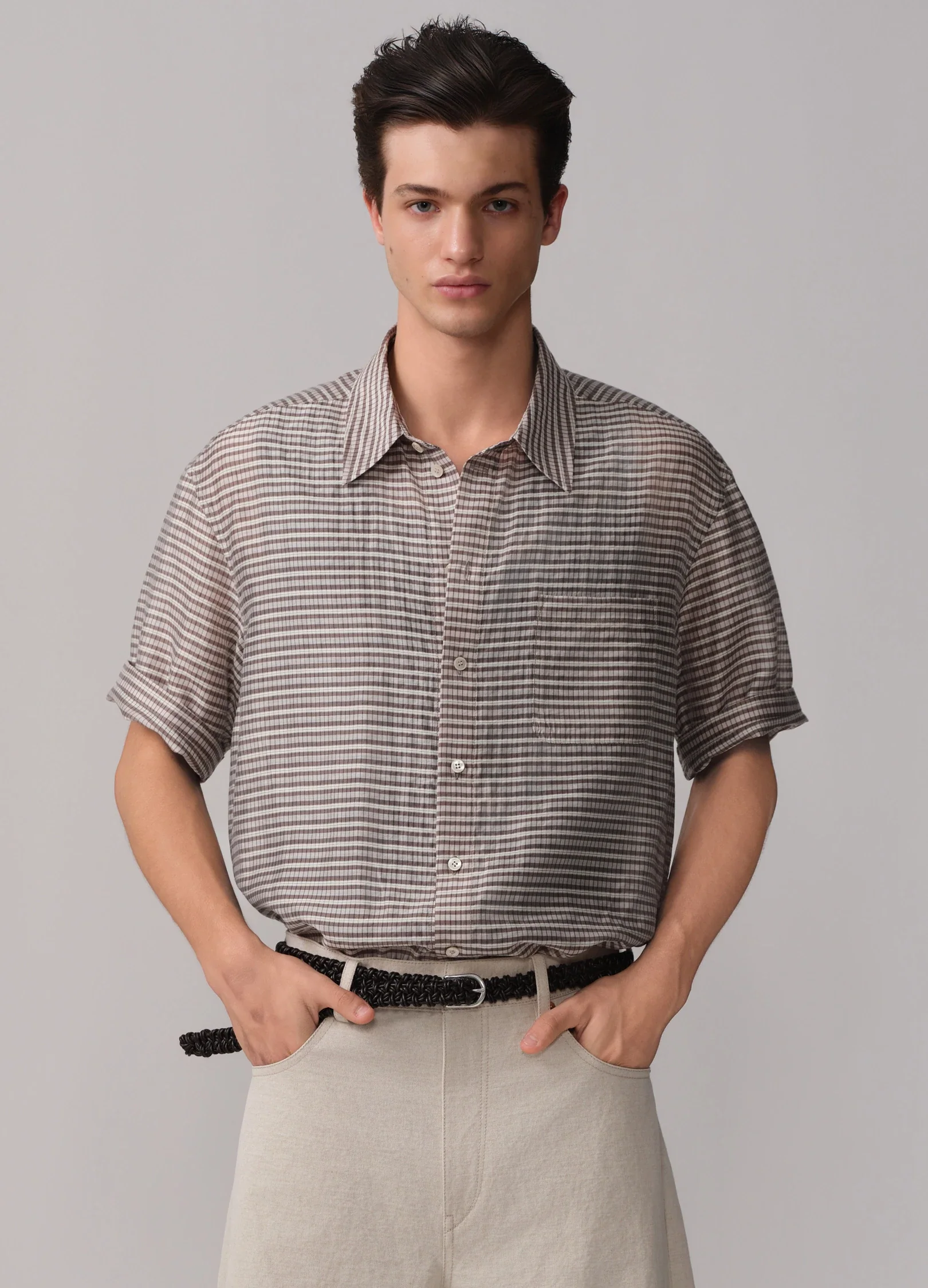 Plaid Pocket Shirt - Image 2