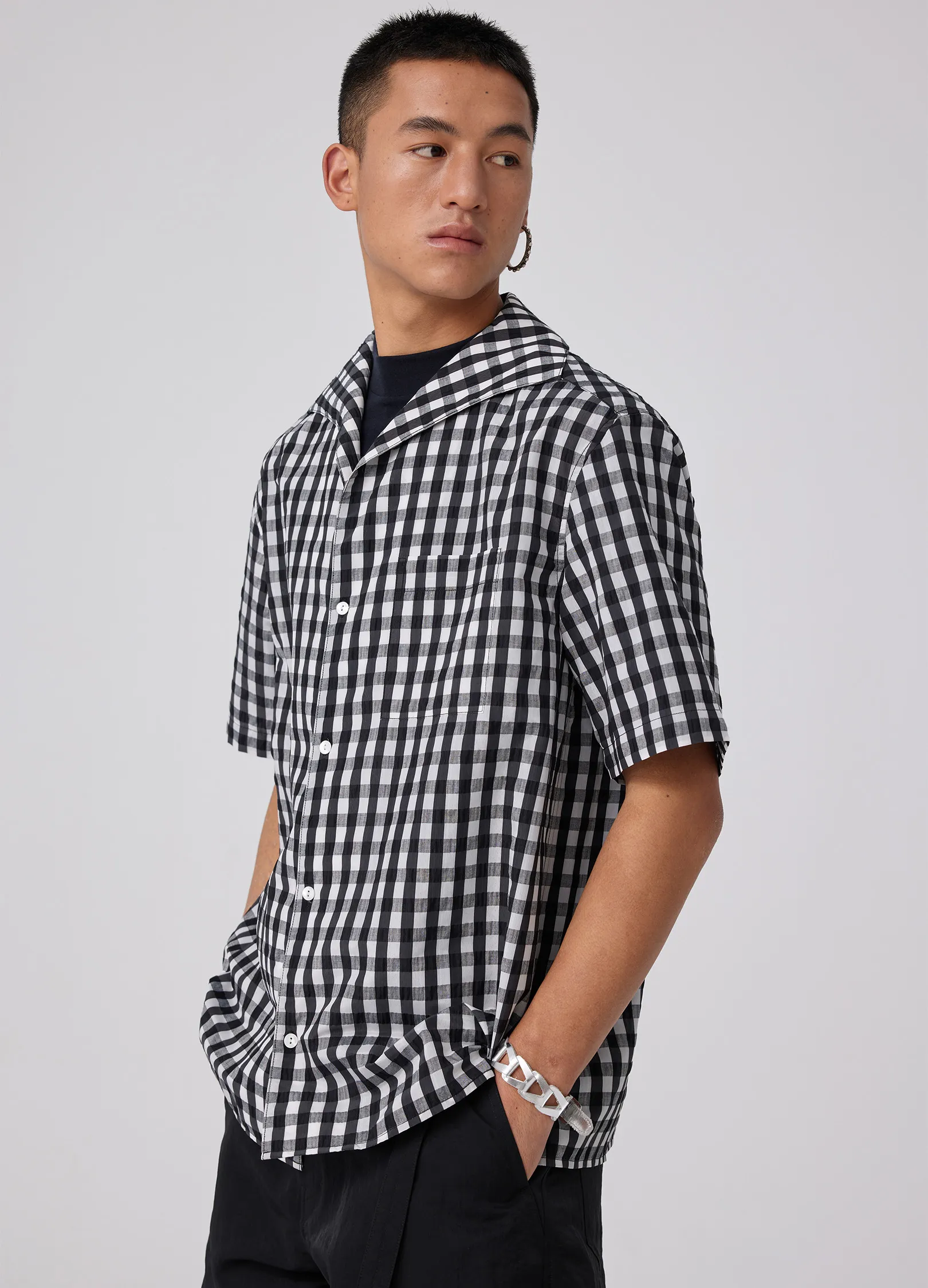 Plaid SS Shirt - Image 4