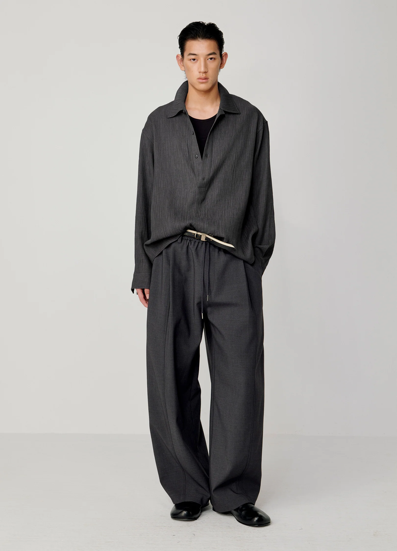Pleated Casual Shirt - Image 10
