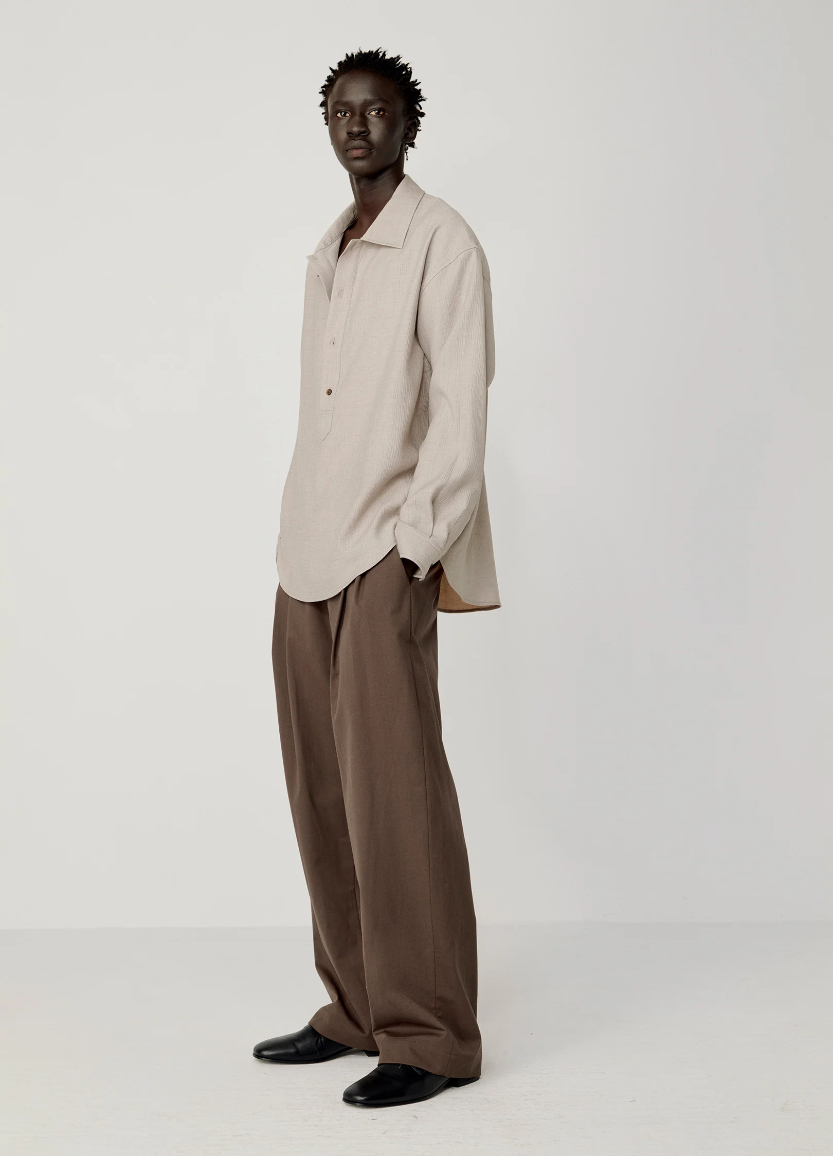 Pleated Casual Shirt - Image 12