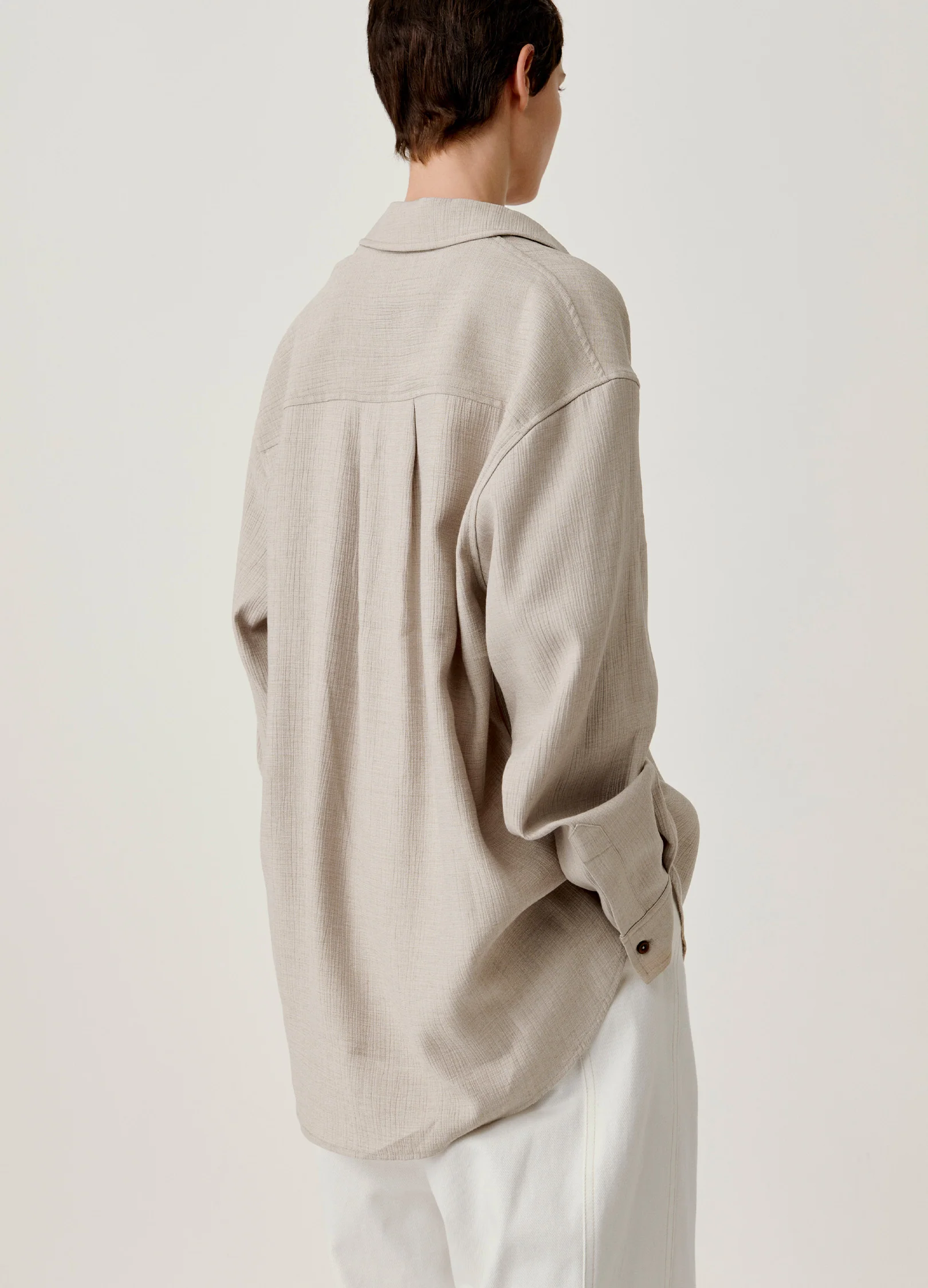Pleated Casual Shirt - Image 13