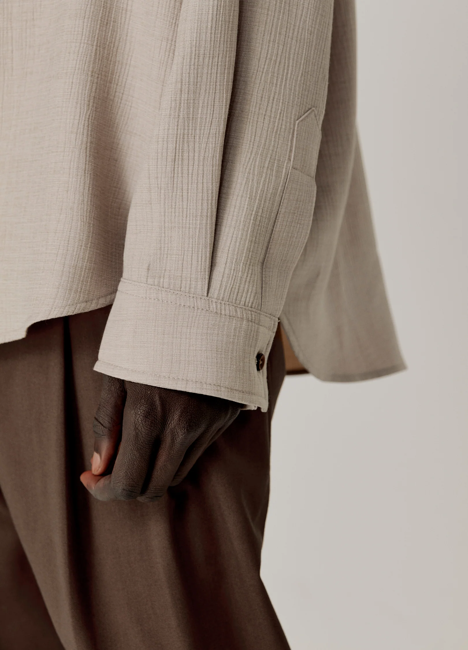 Pleated Casual Shirt - Image 17