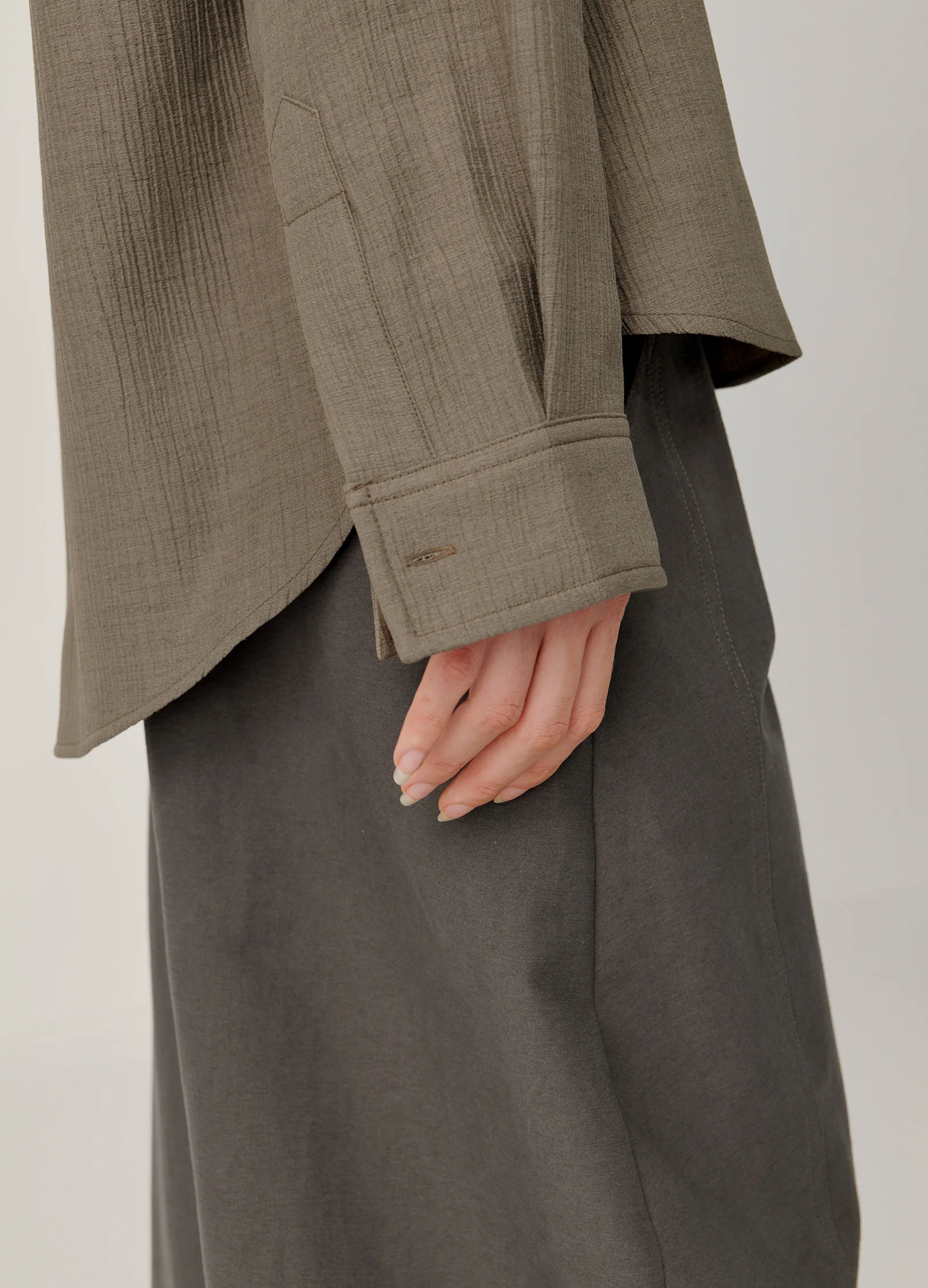Pleated Casual Shirt - Image 18