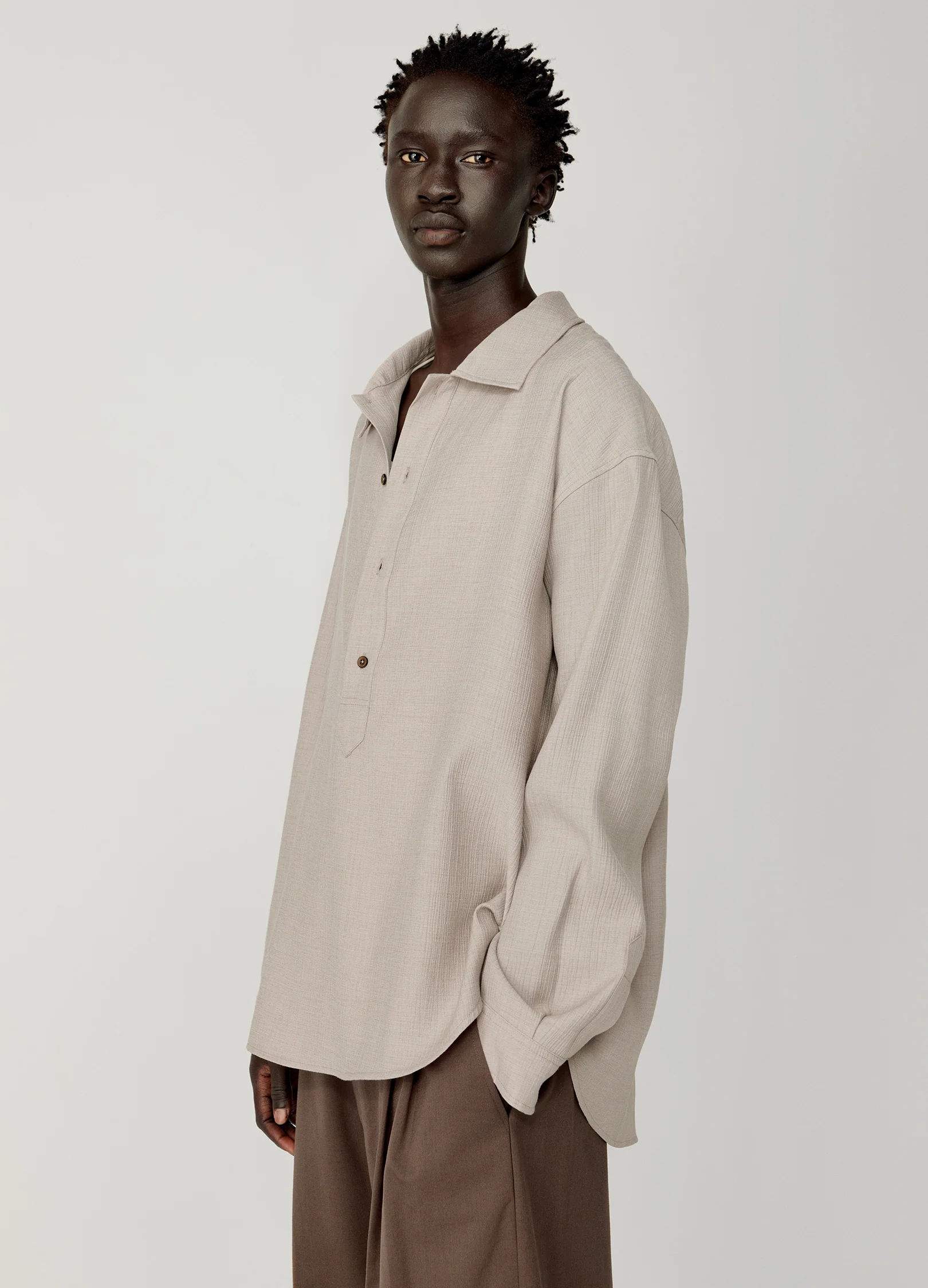 Pleated Casual Shirt - Image 7