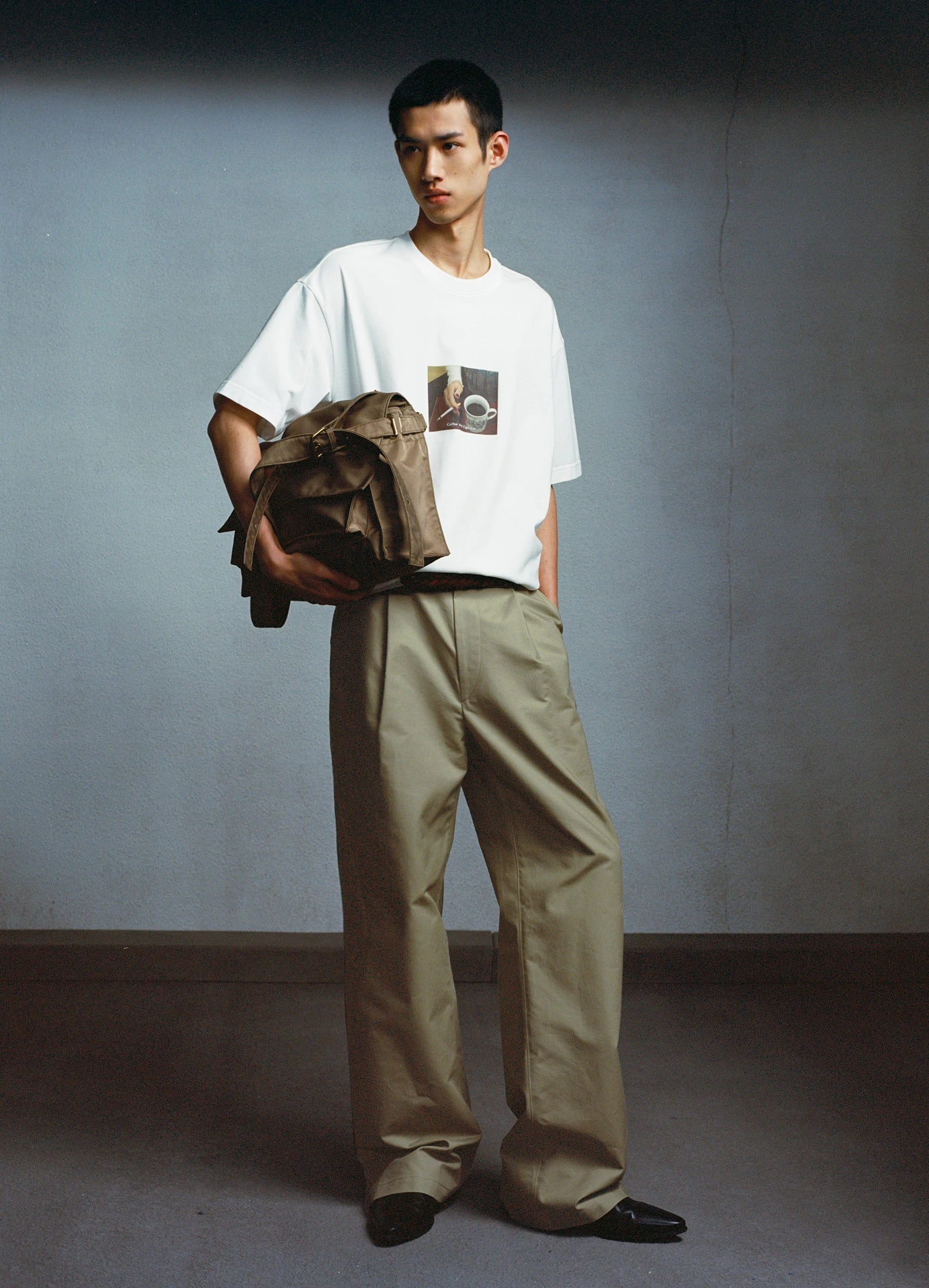 Pleated Chino Trousers - Image 5