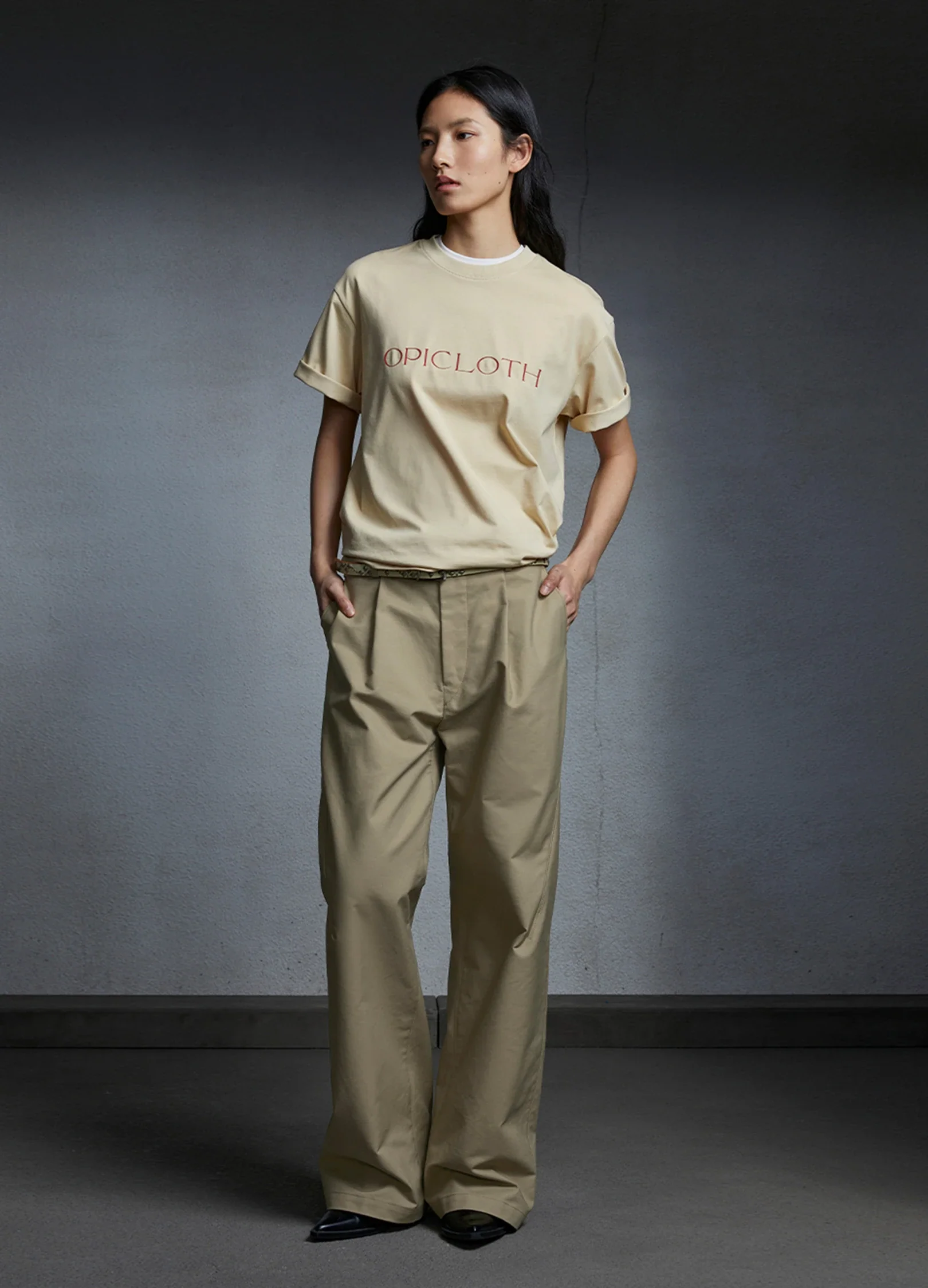 Pleated Chino Trousers - Image 7