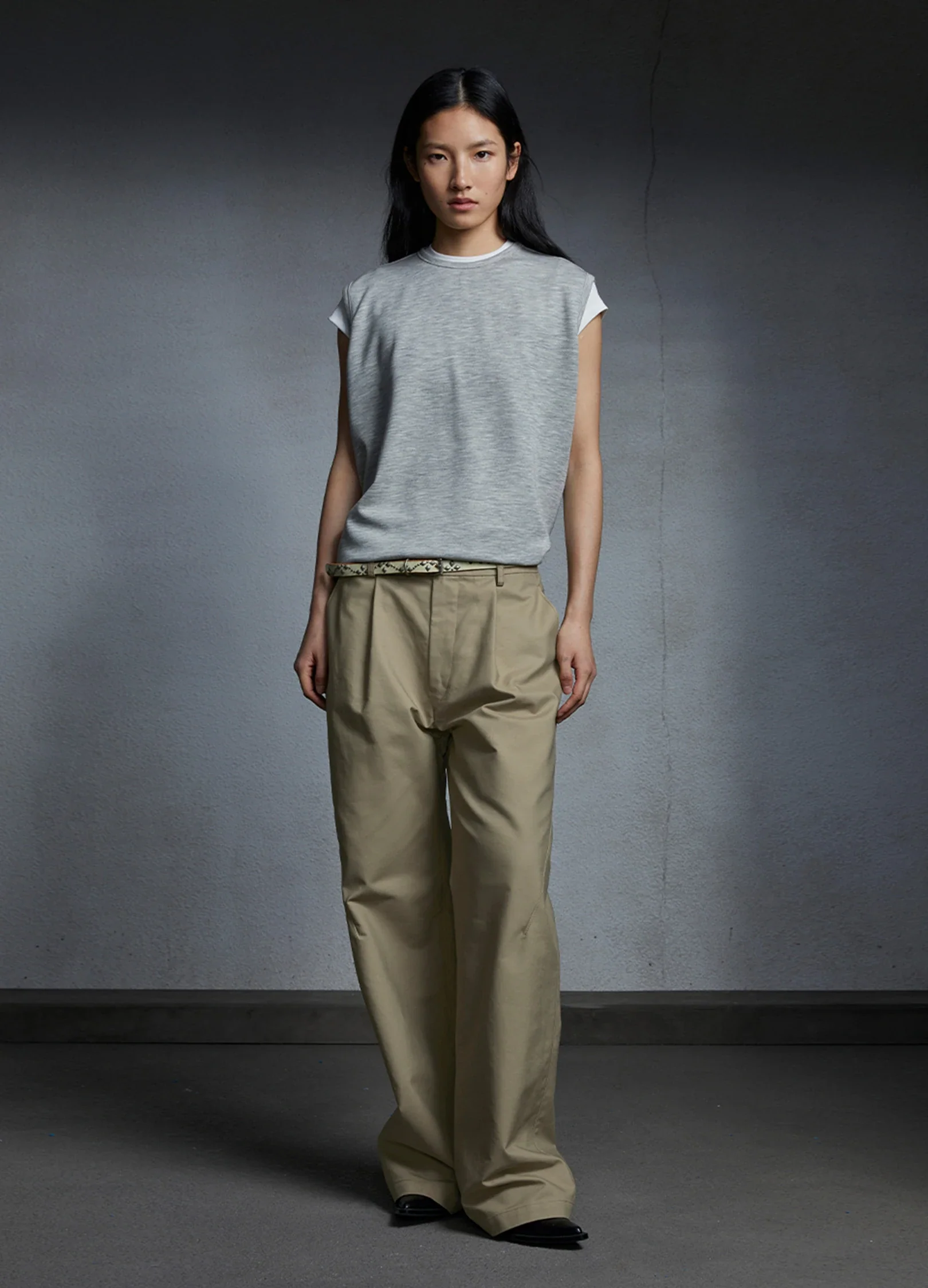 Pleated Chino Trousers - Image 8