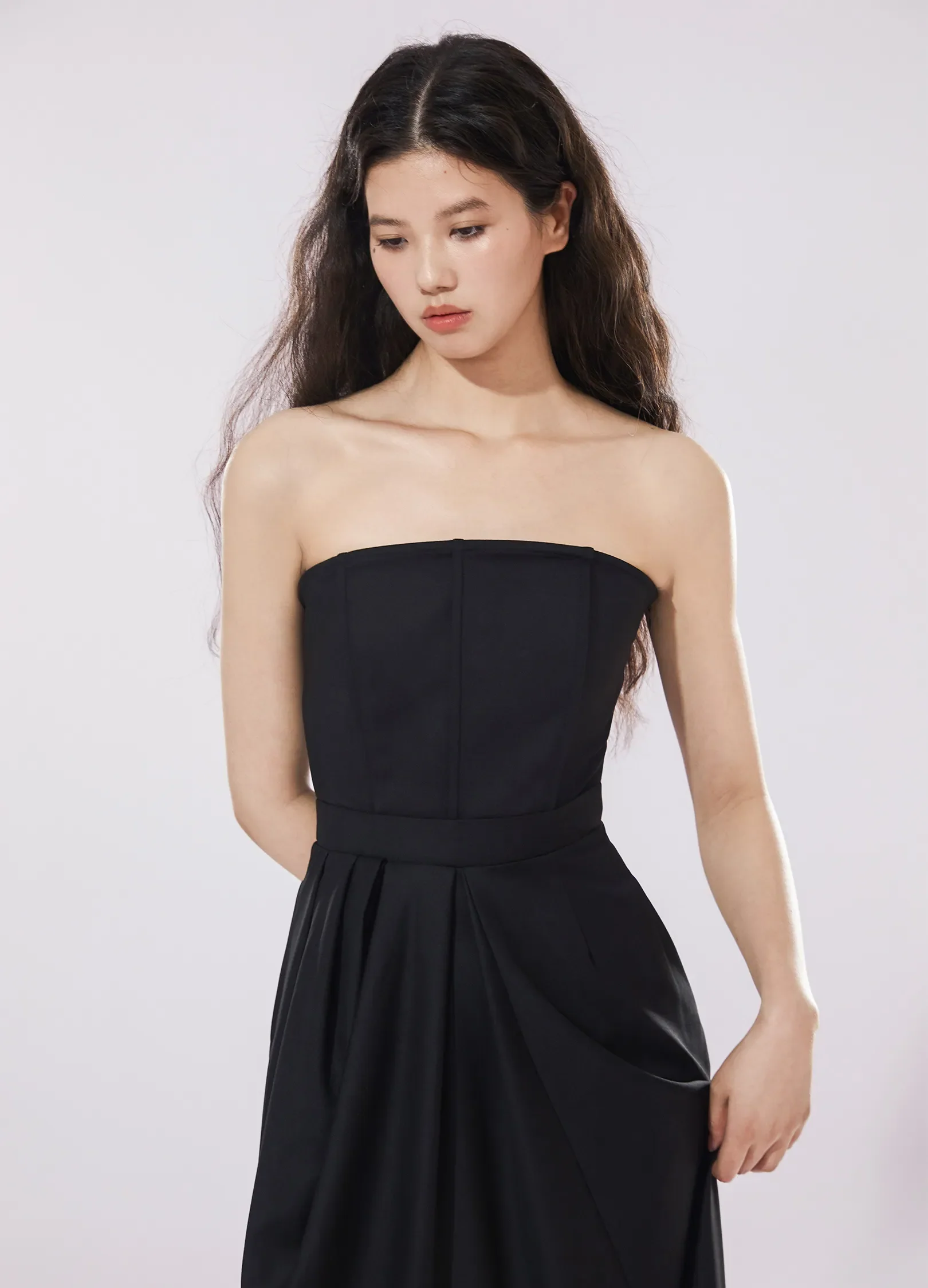 Pleated Evening Dress - Image 6