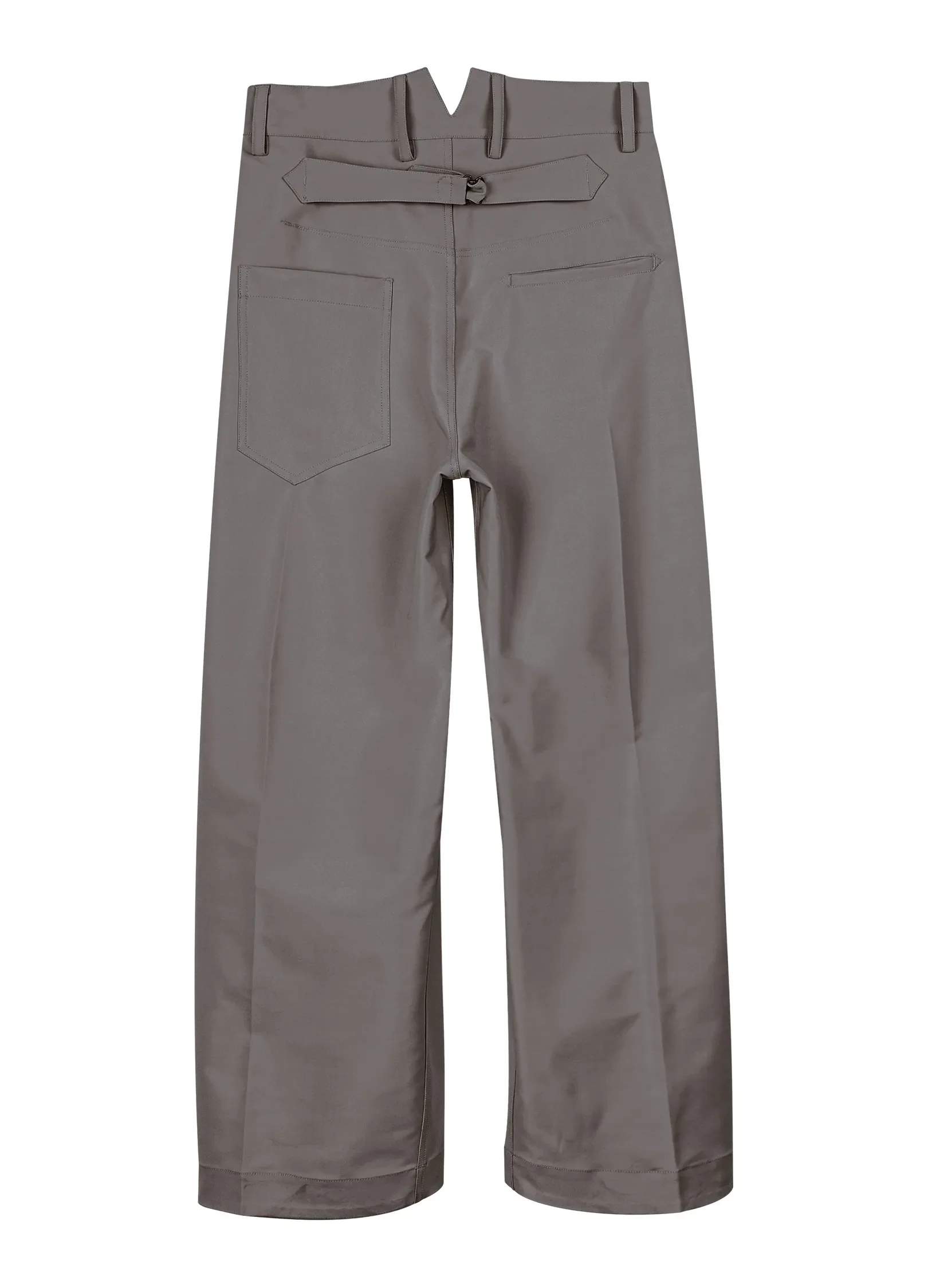 Pleated Light Cotton Trousers - Image 16