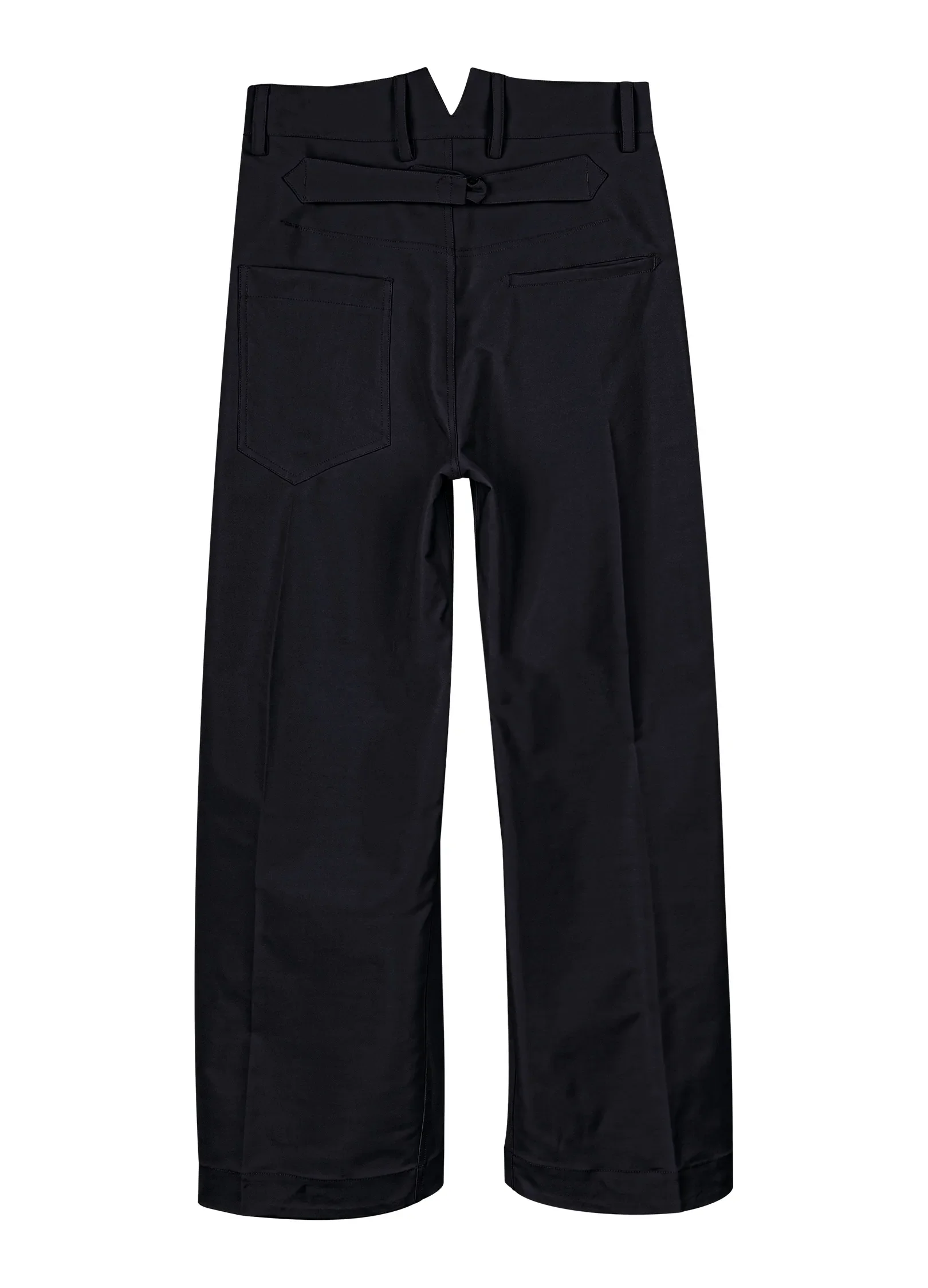 Pleated Light Cotton Trousers - Image 20