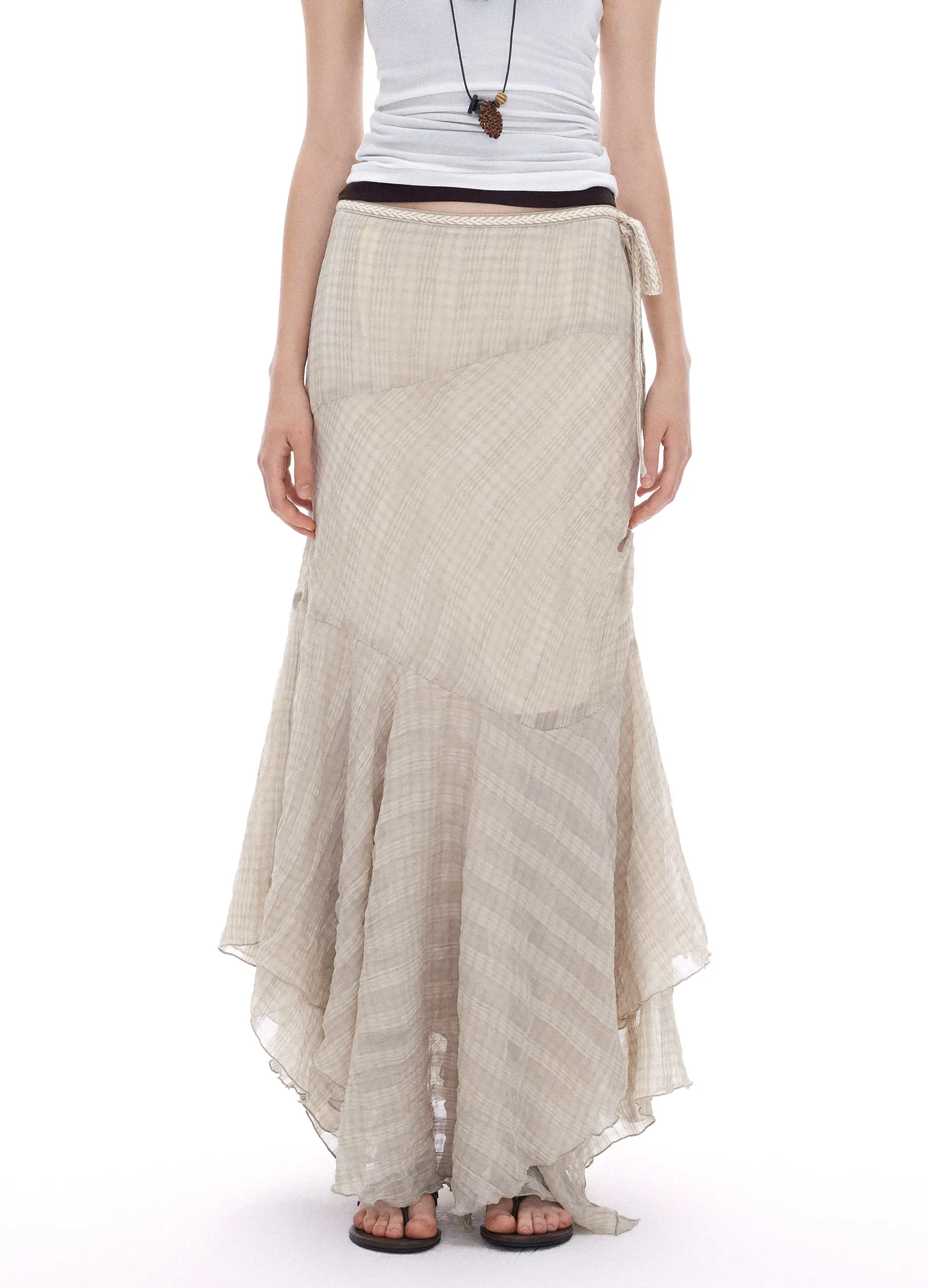 Pleated Maxi Skirt - Image 3