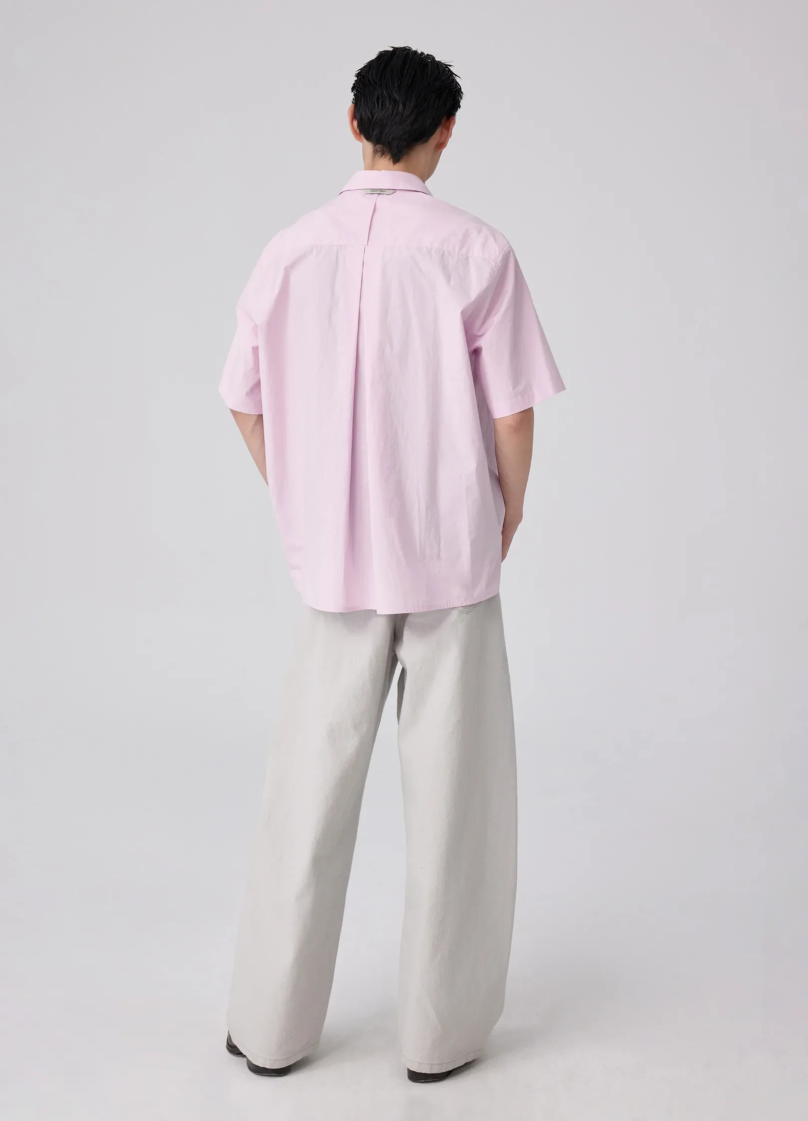 Pointed Collar SS Shirt - Image 11