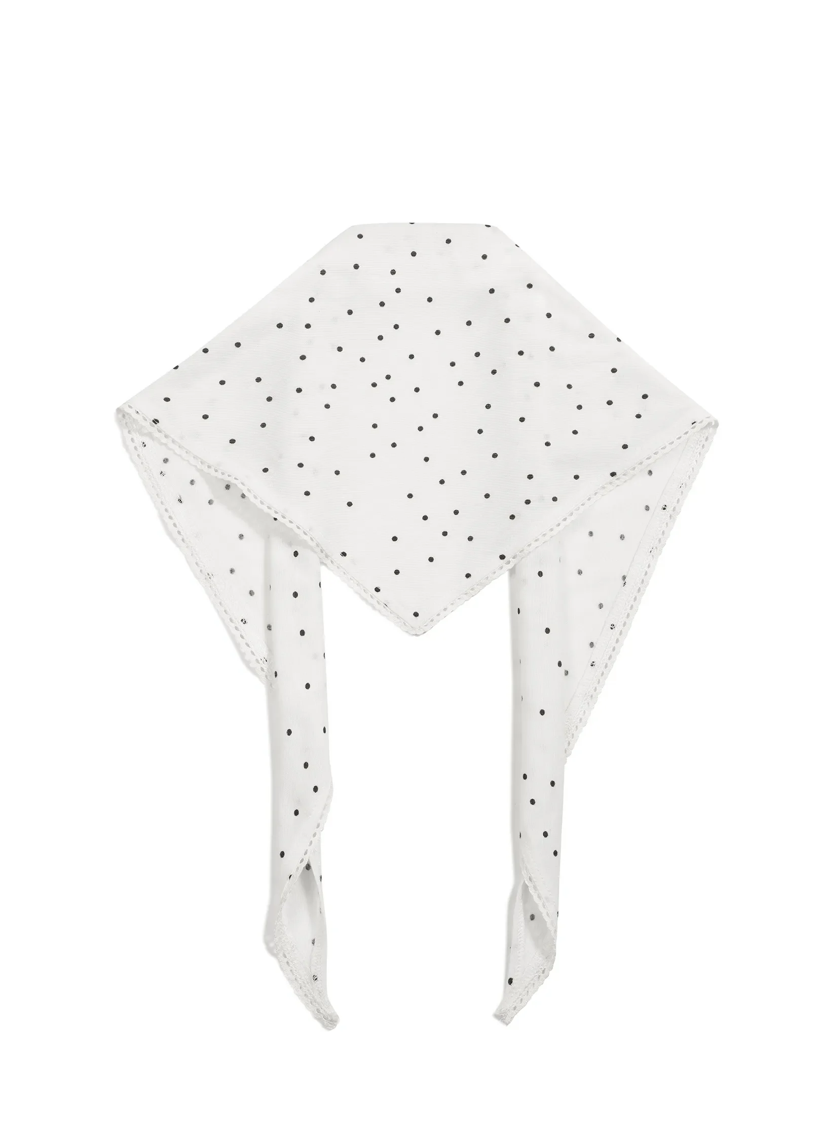 Polka Dot Knitted Bandana - Image 18