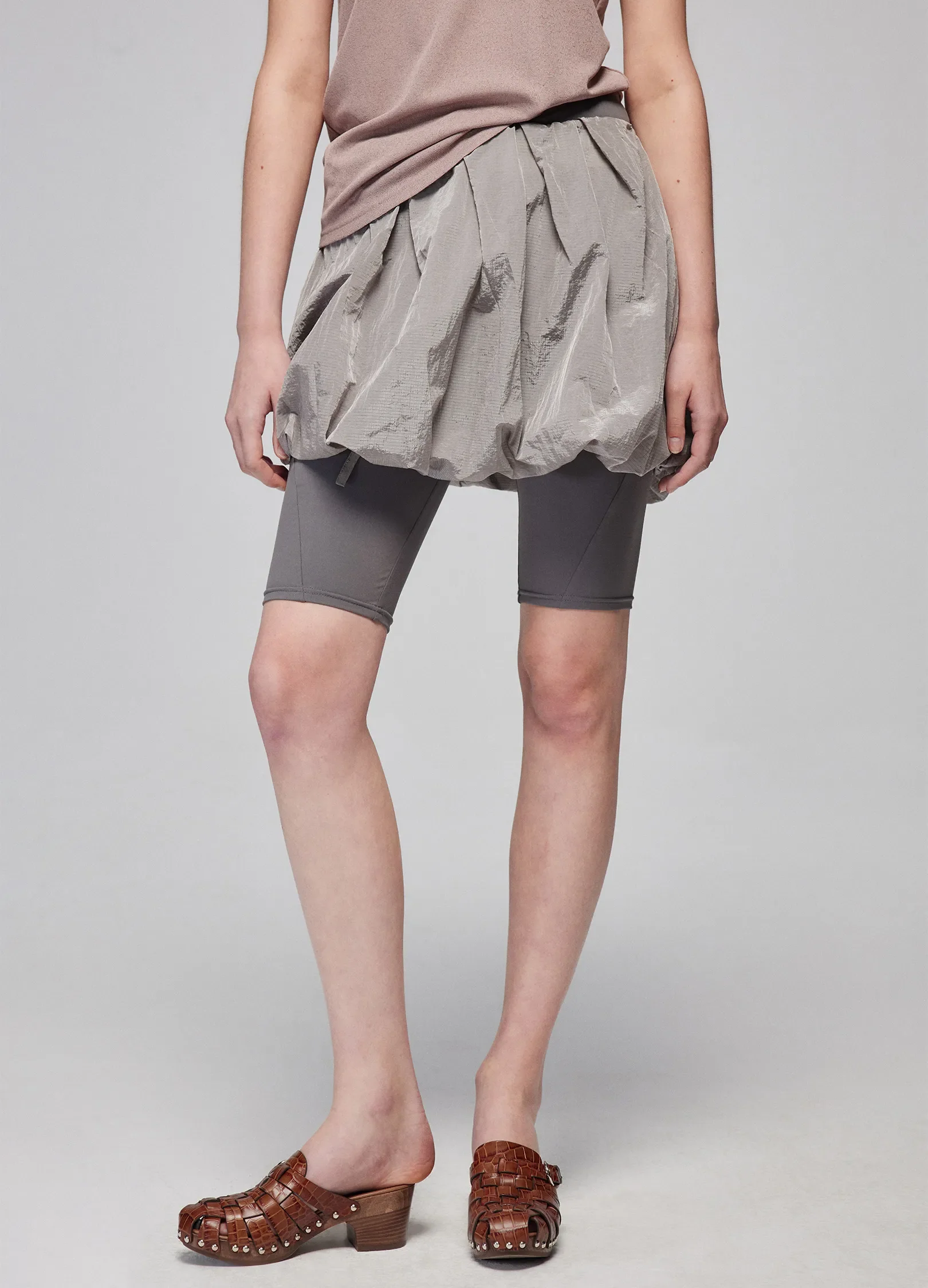 Puff Pleated Skirt - Image 10