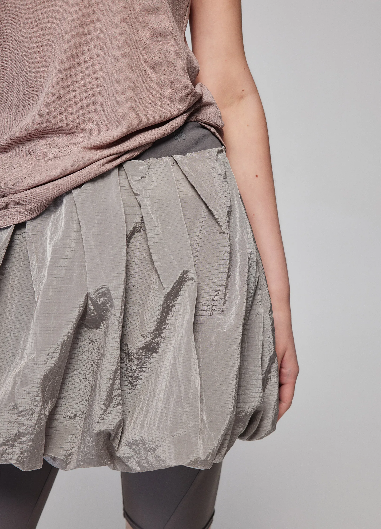 Puff Pleated Skirt - Image 11