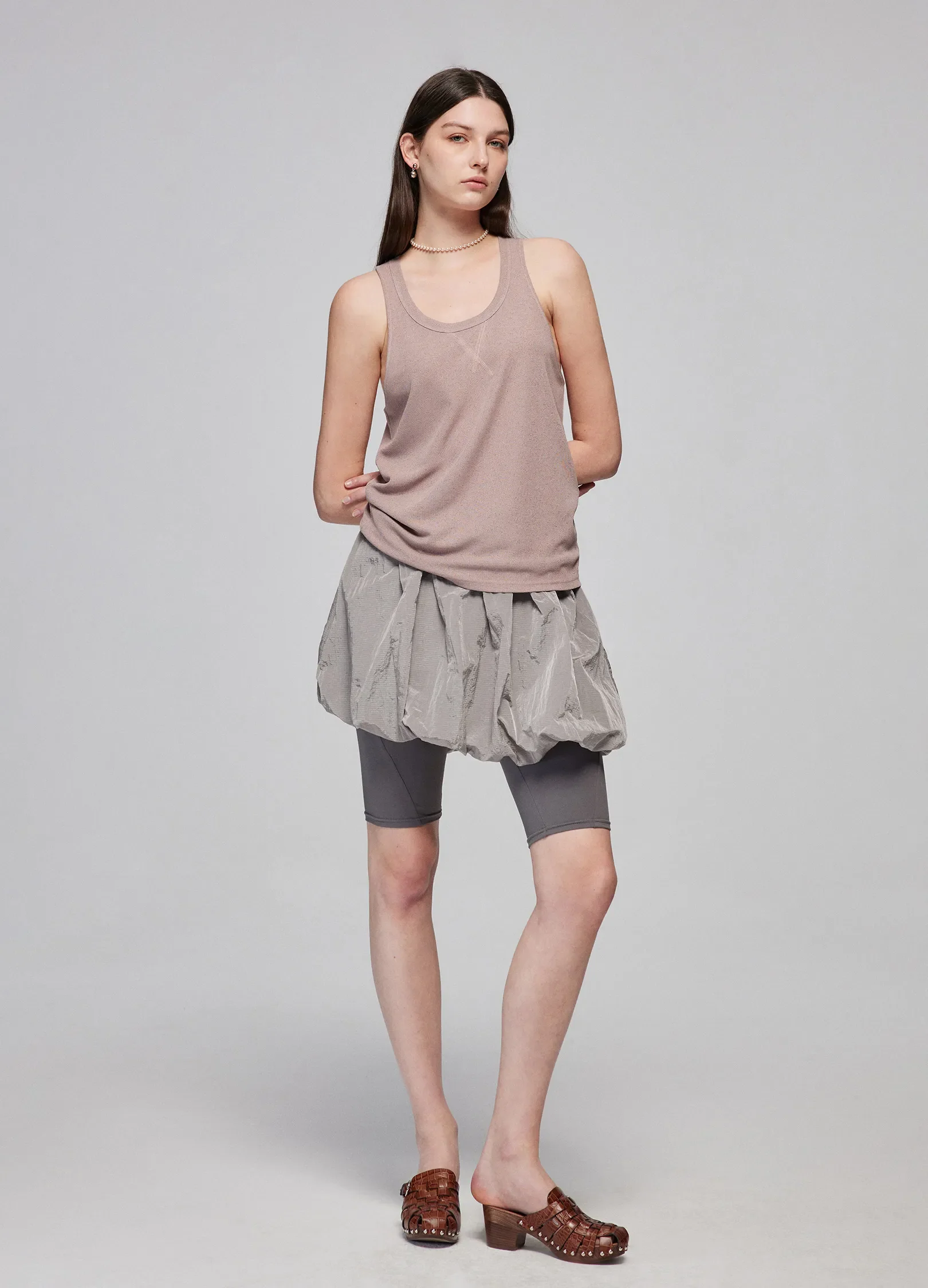 Puff Pleated Skirt - Image 13