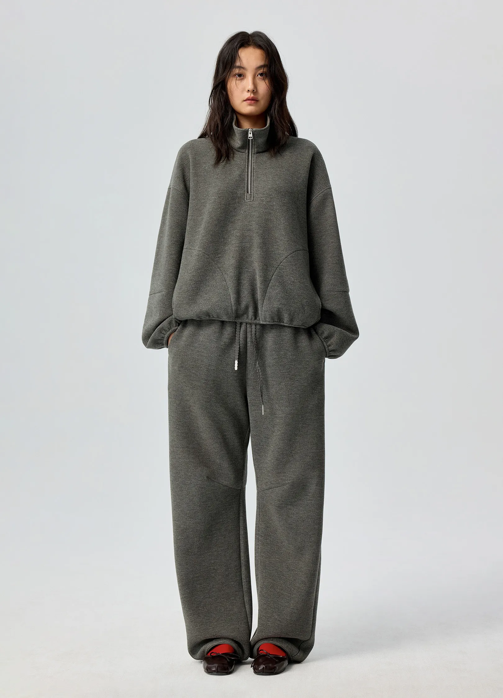Puff Quarter Zip Hoodie - Image 6