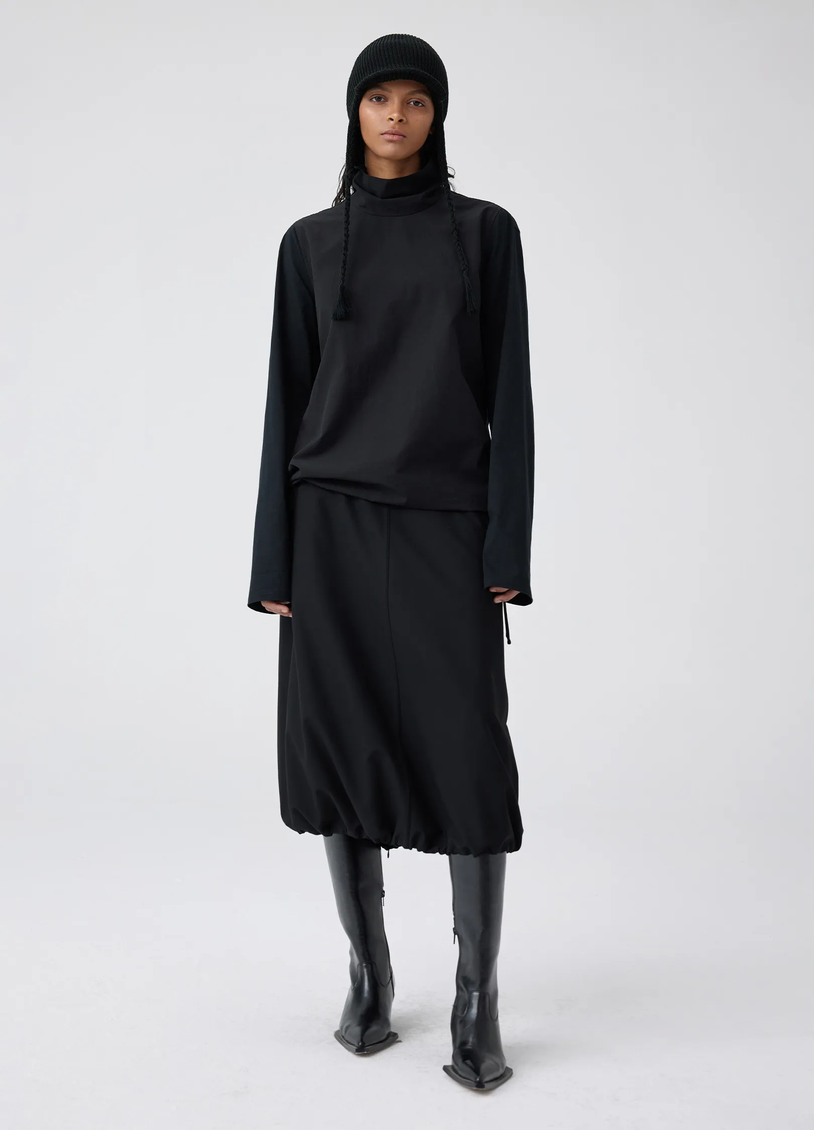 Puff Split Skirt - Image 11