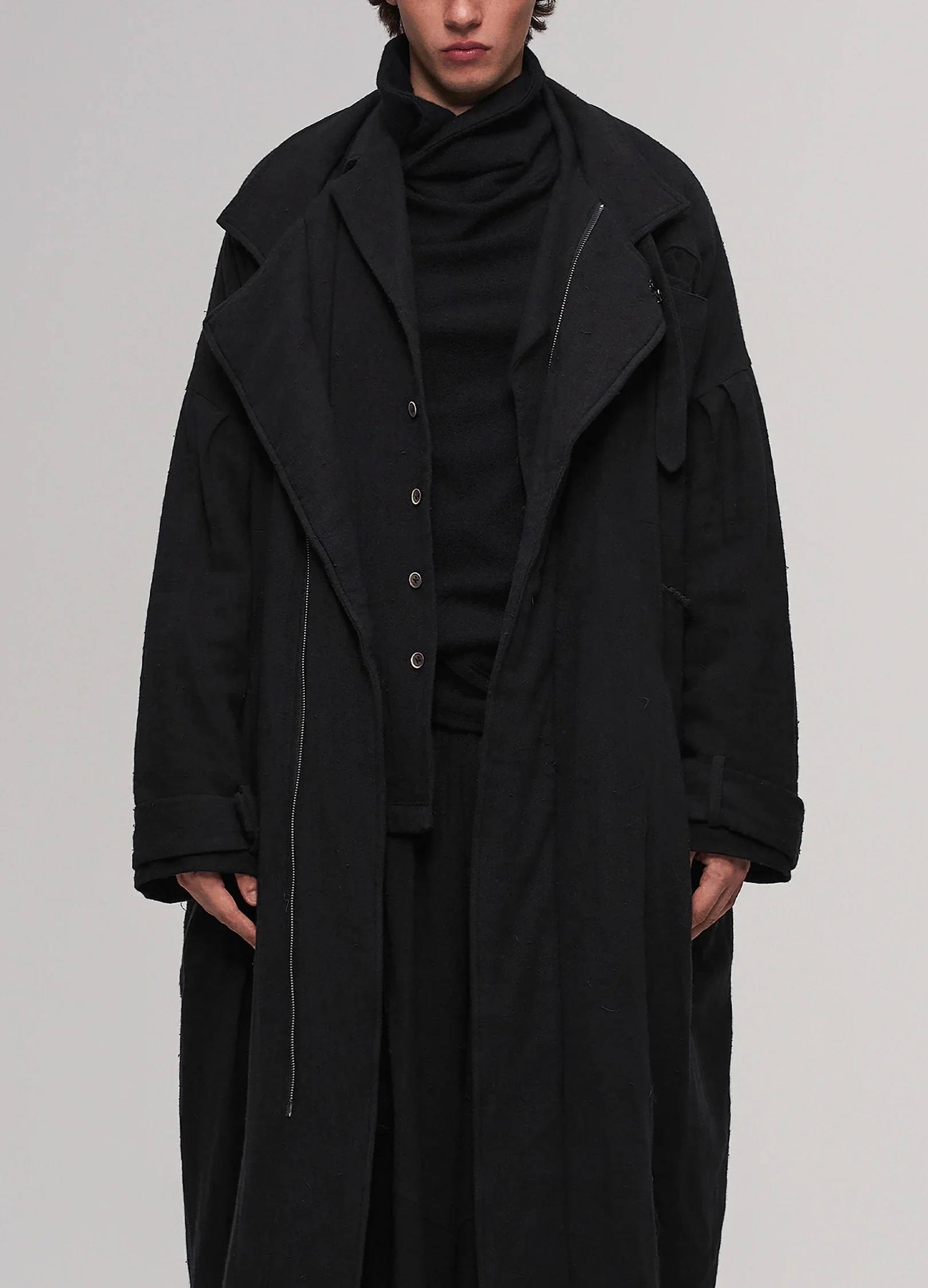 Quilted Stitch Coat - Image 8