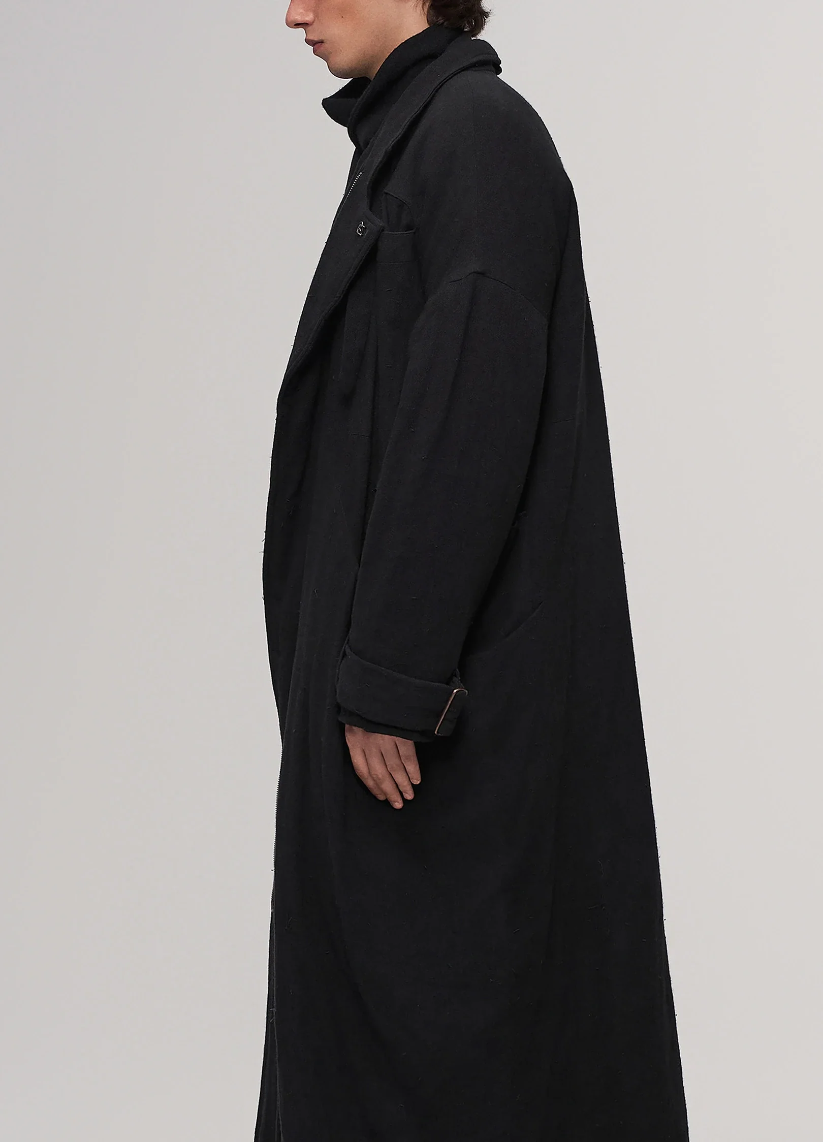 Quilted Stitch Coat - Image 9
