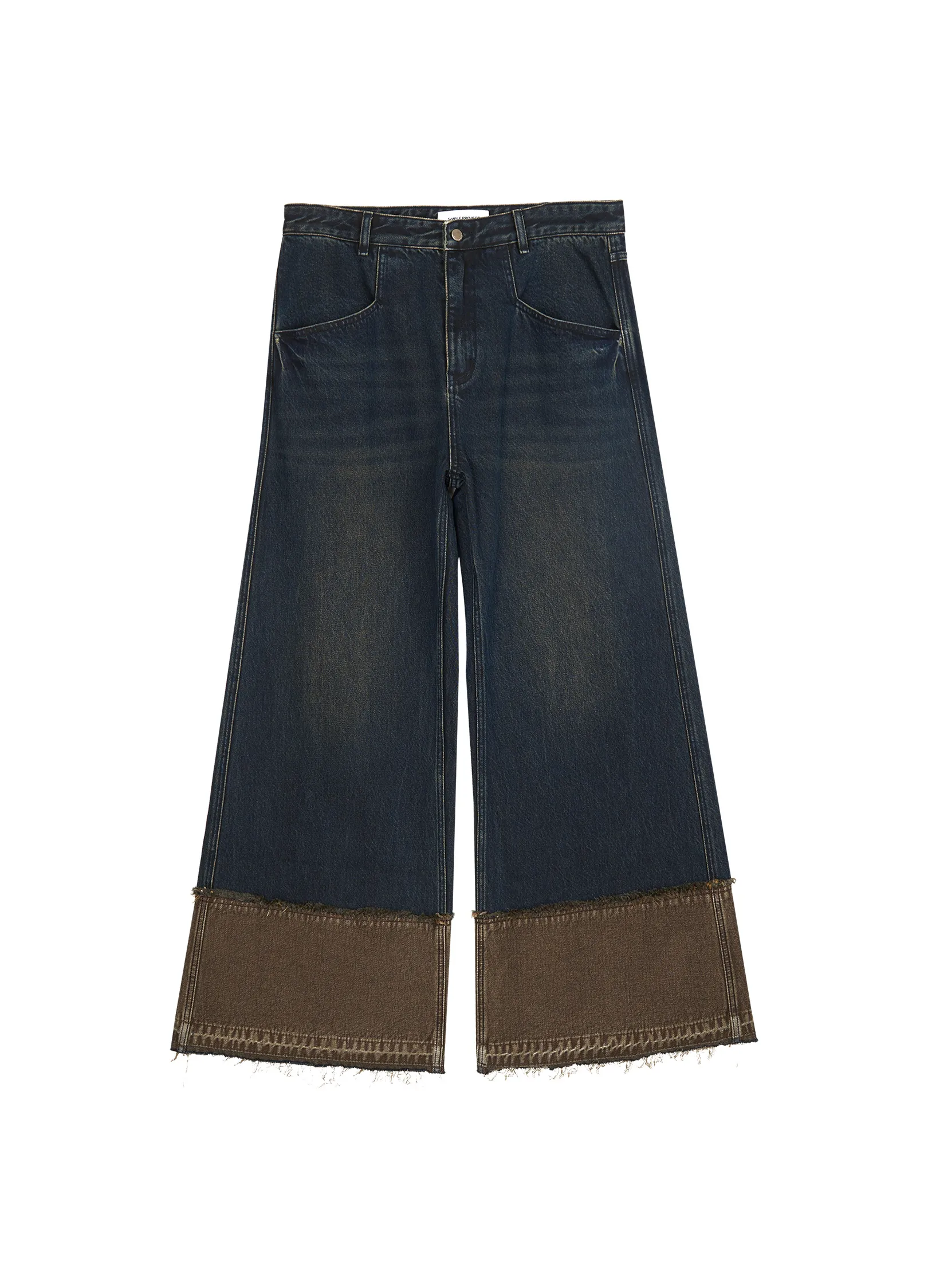 Raw Edge Cuff Denim - Image 12