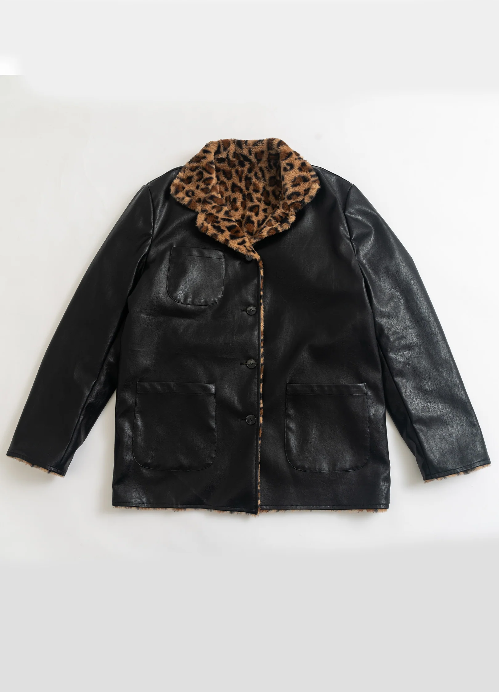 Reversible Leopard Jacket - Image 15