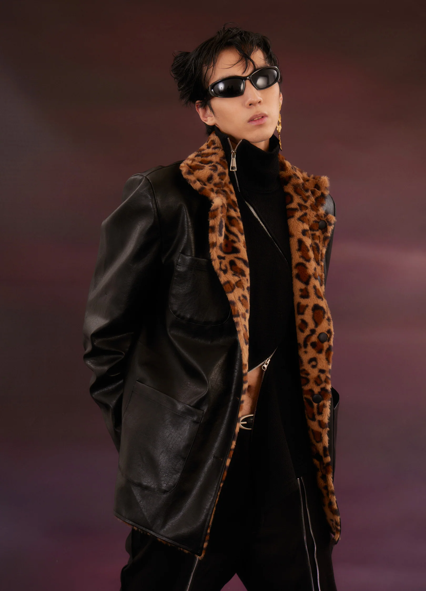 Reversible Leopard Jacket - Image 5