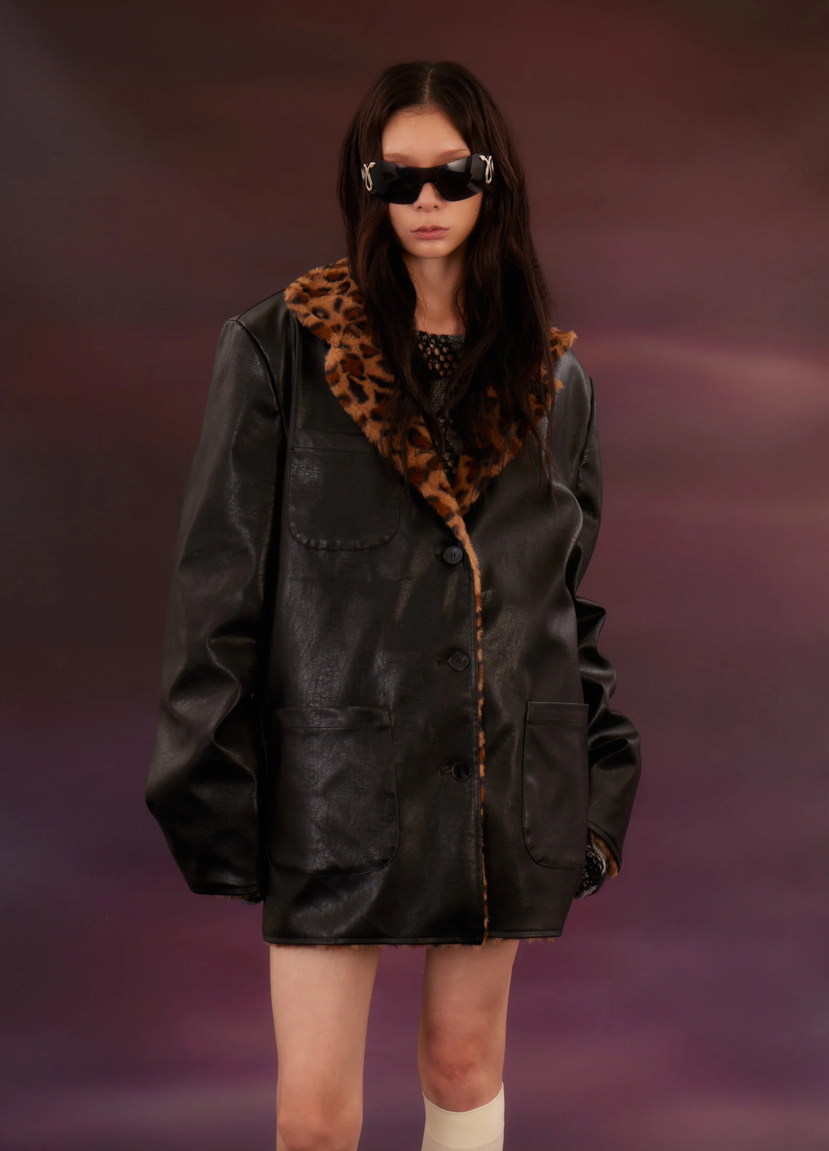 Reversible Leopard Jacket - Image 6