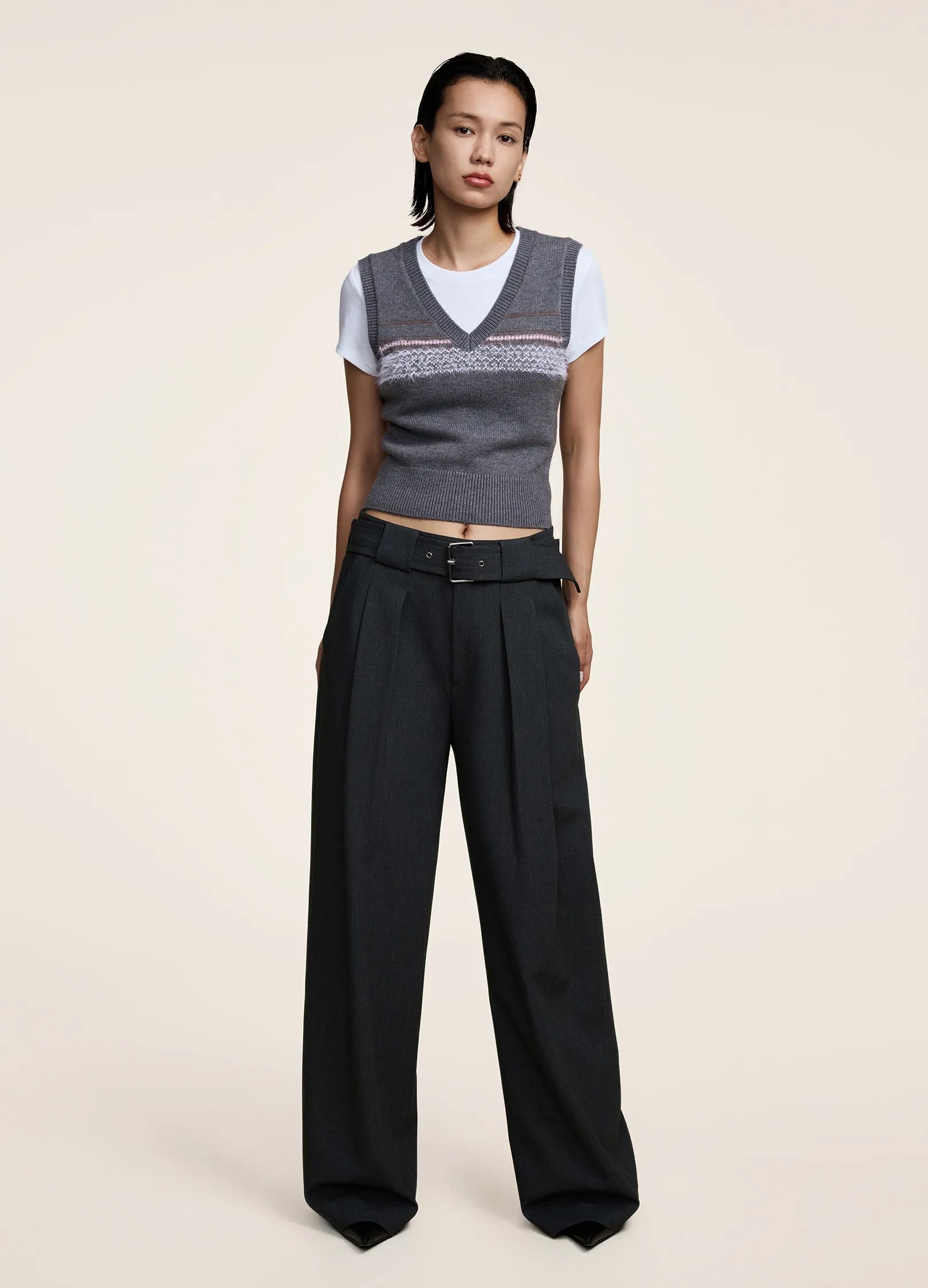 Ribbed Cut Vest - Image 16