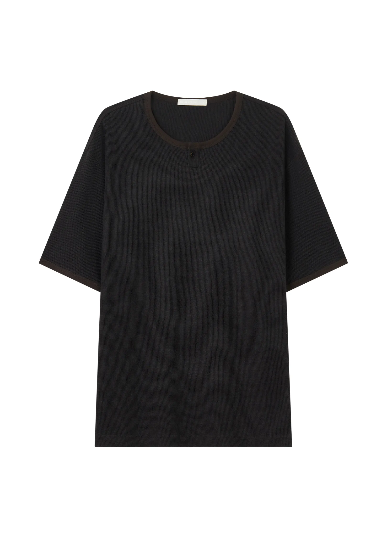 Ribbed Henley Tee - Image 16