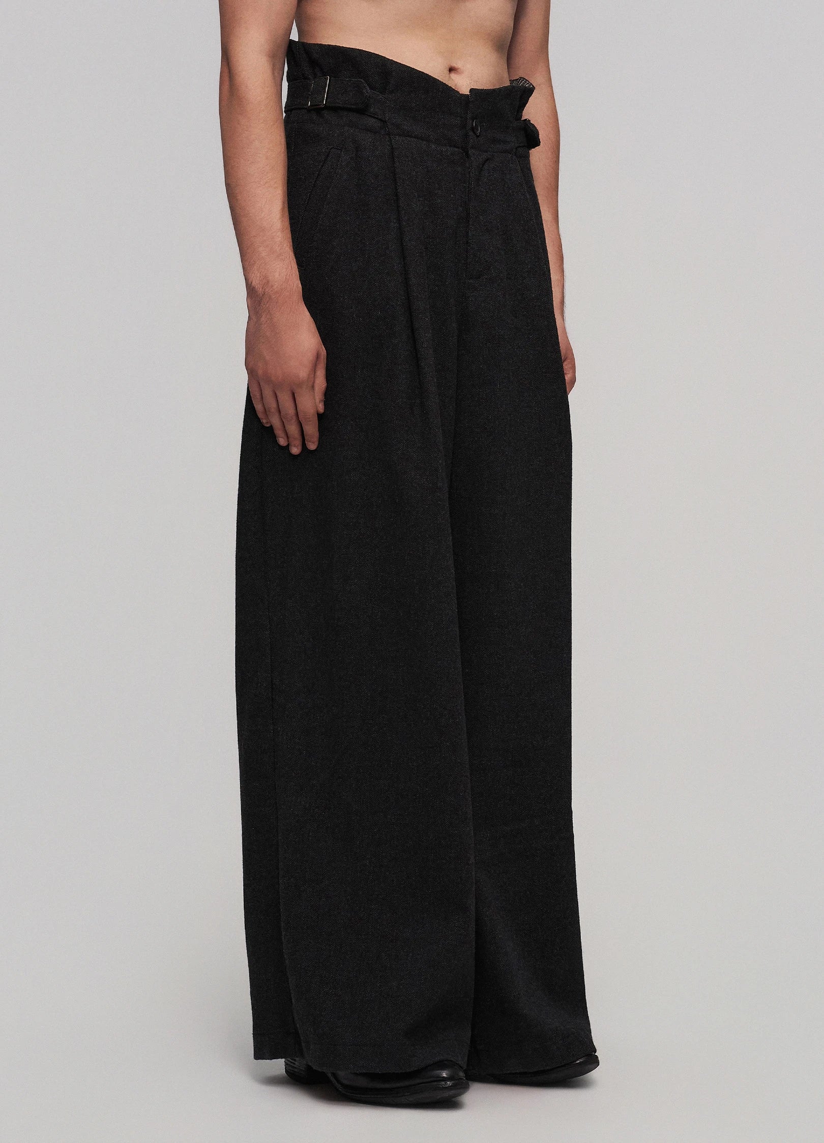 Ripple Wool Trousers - Image 4