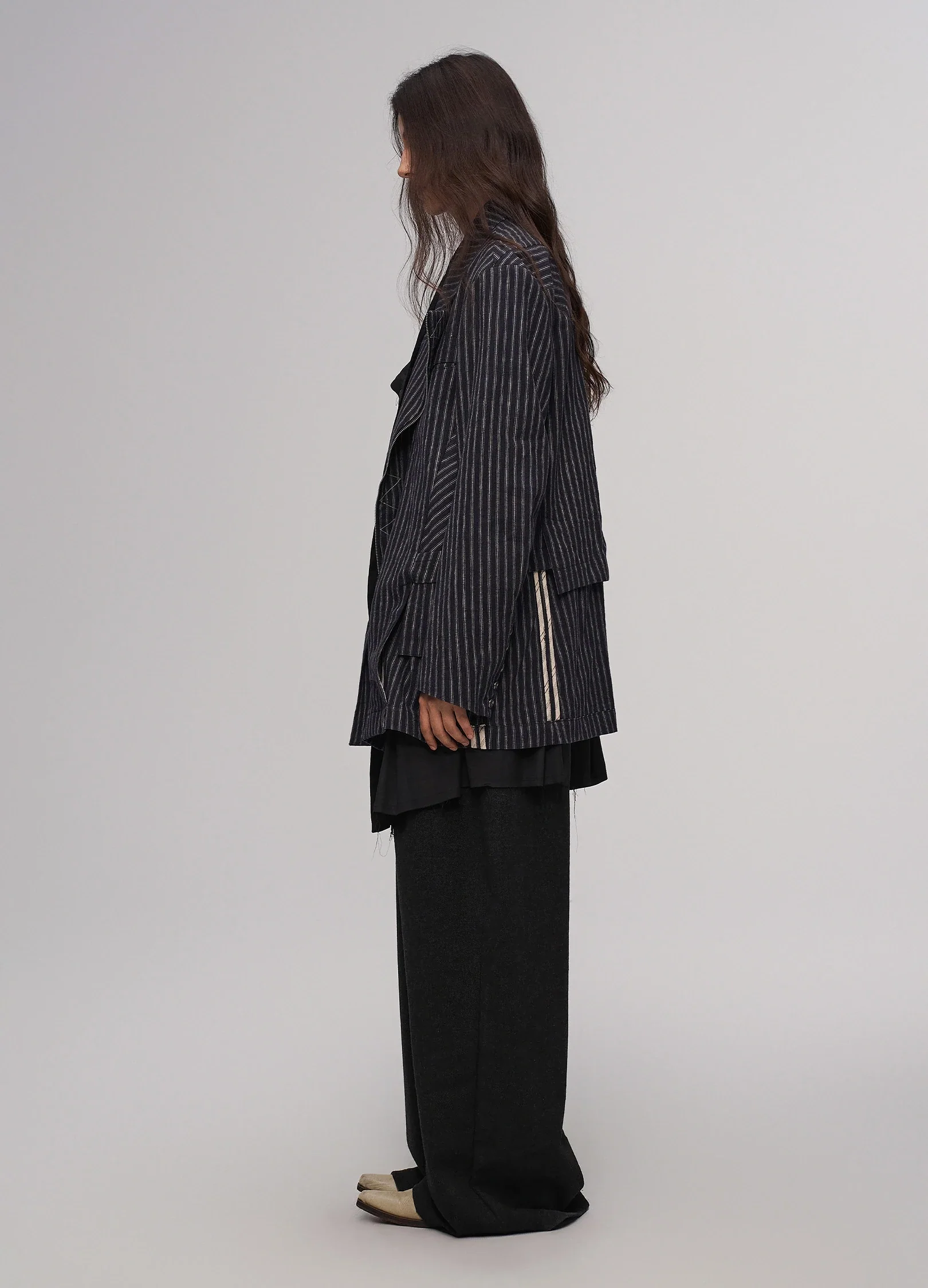 Ripple Wool Trousers - Image 8