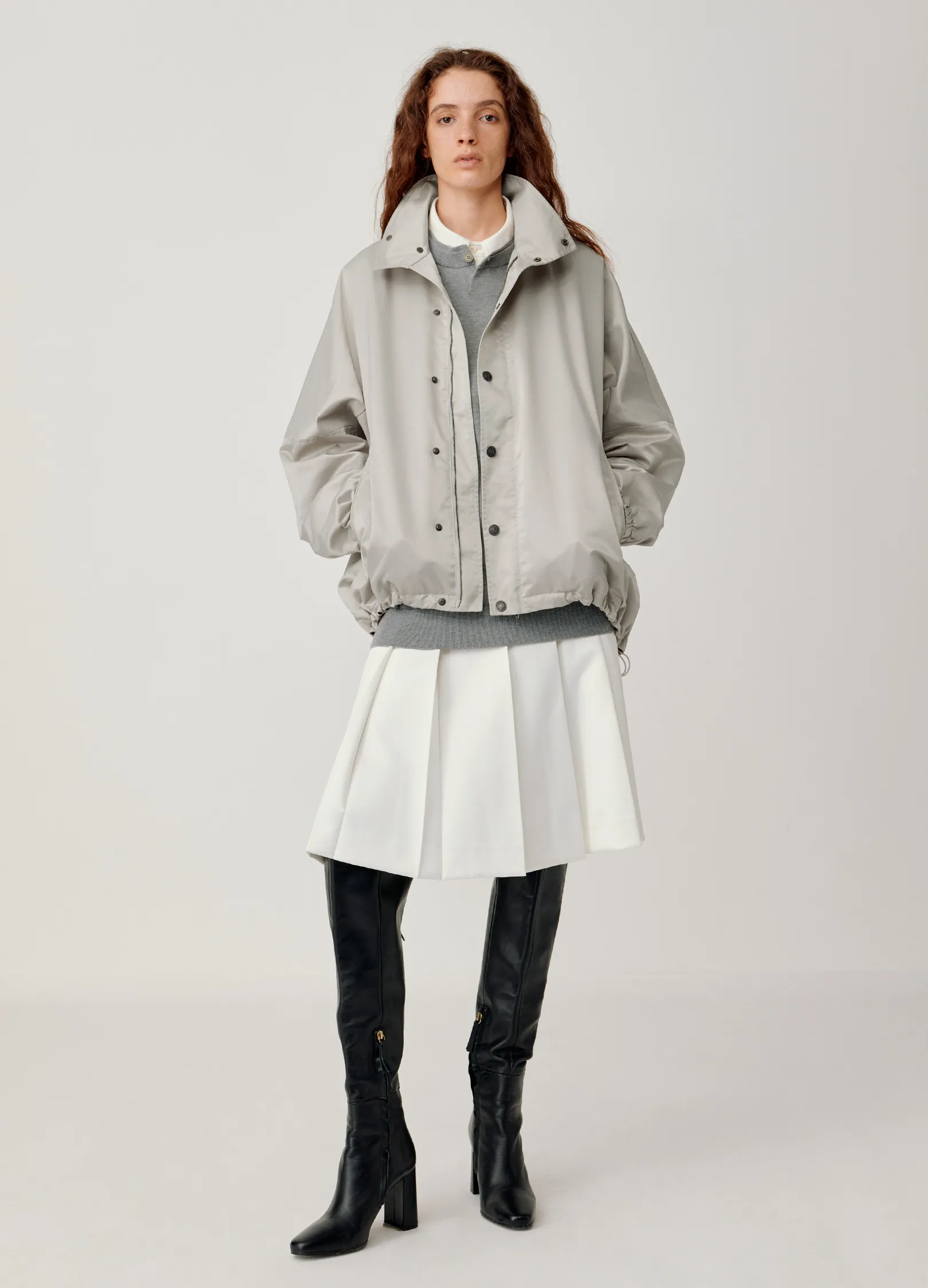 Satin Batwing Jacket - Image 5