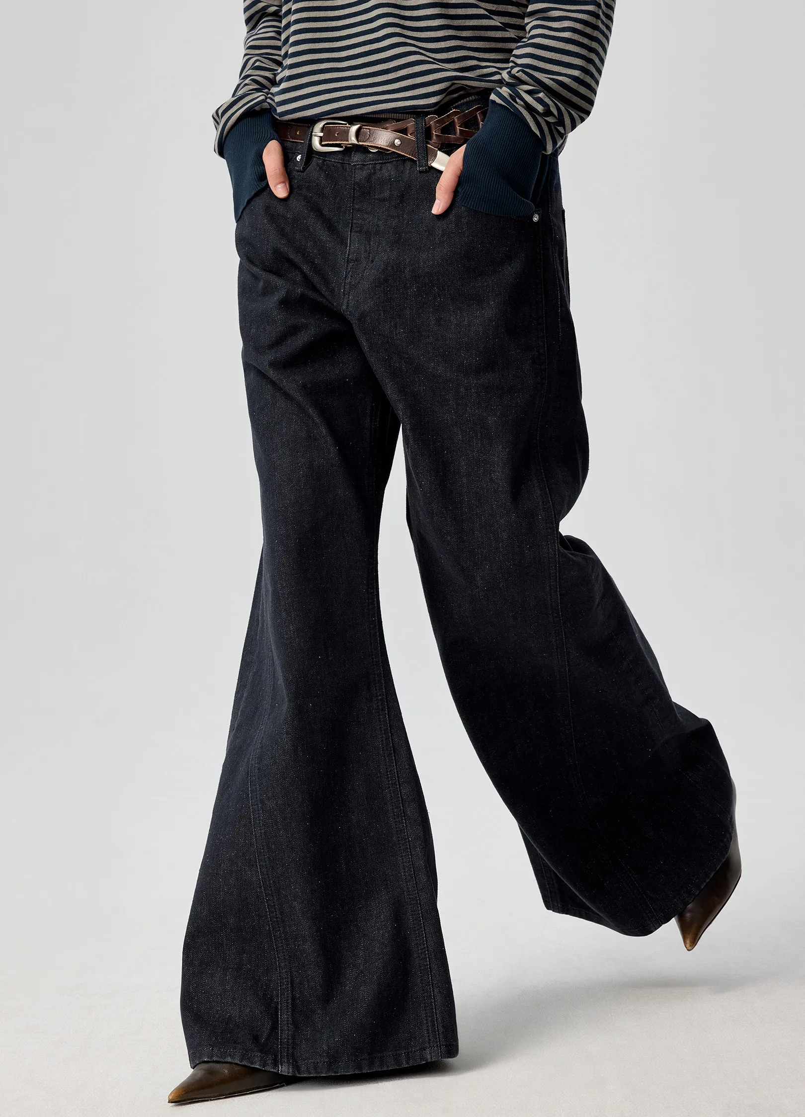 Selvedge Denim Flares - Image 3