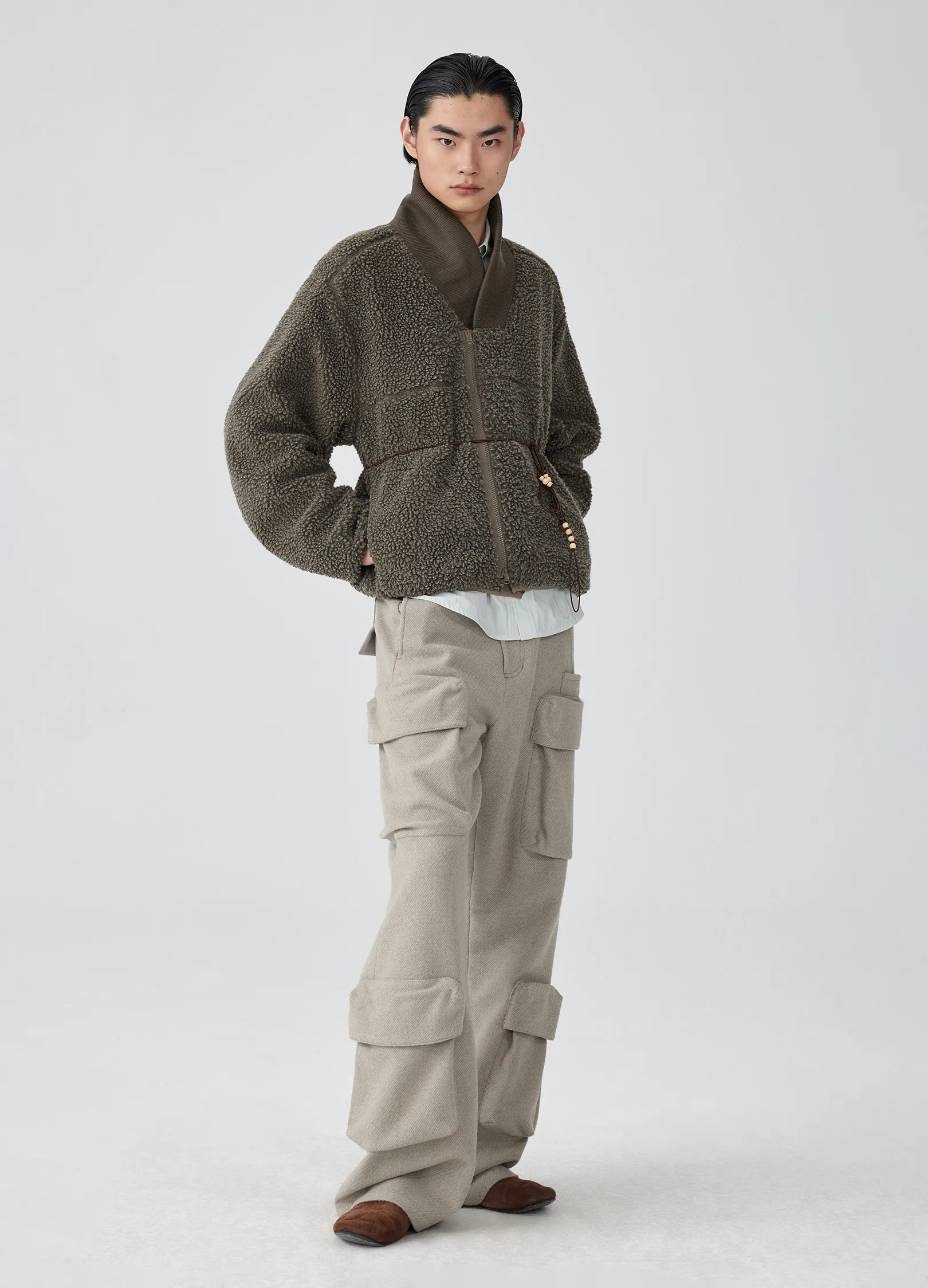 Reversible Shawl Jacket - Image 12