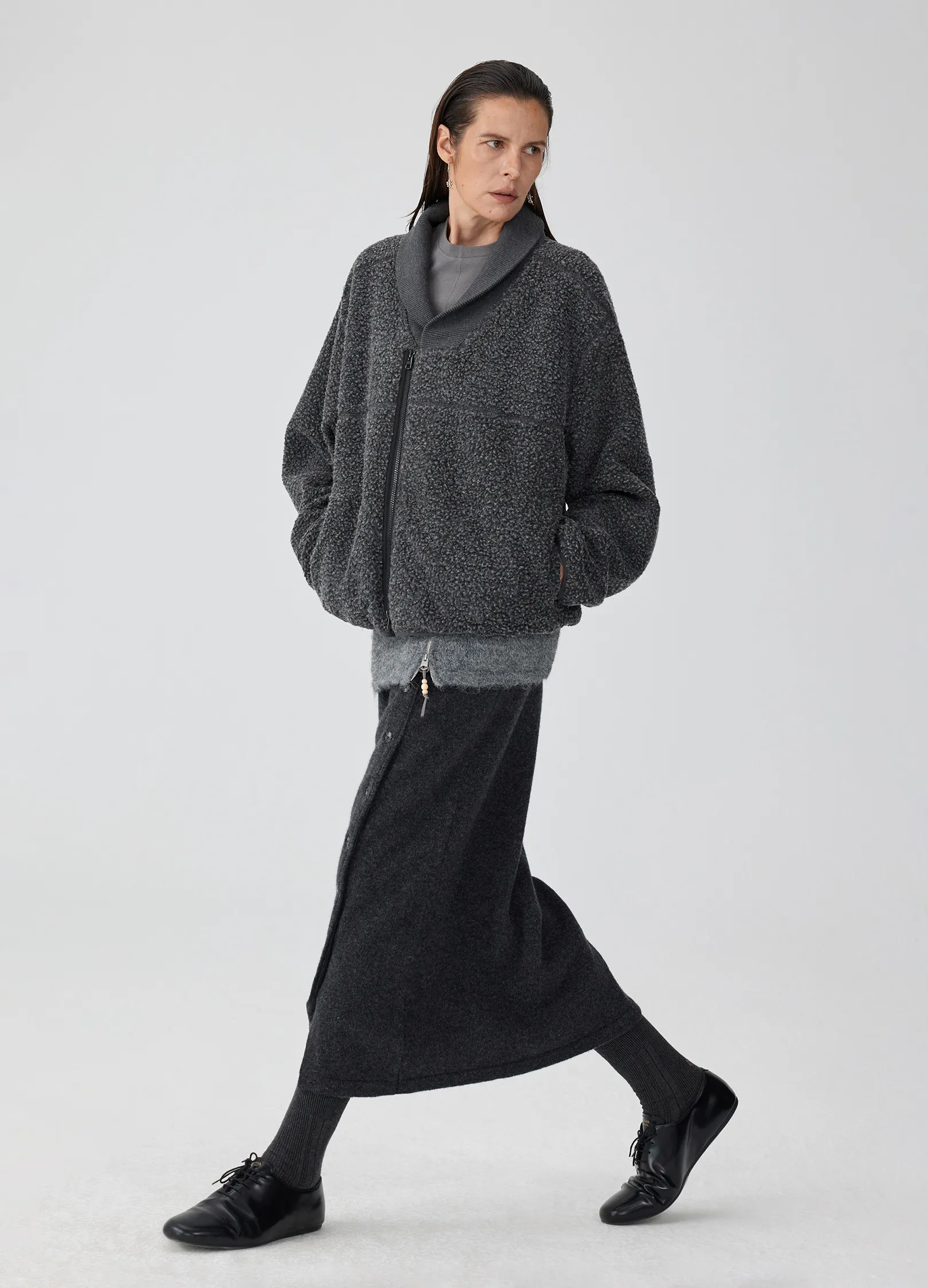 Reversible Shawl Jacket - Image 9