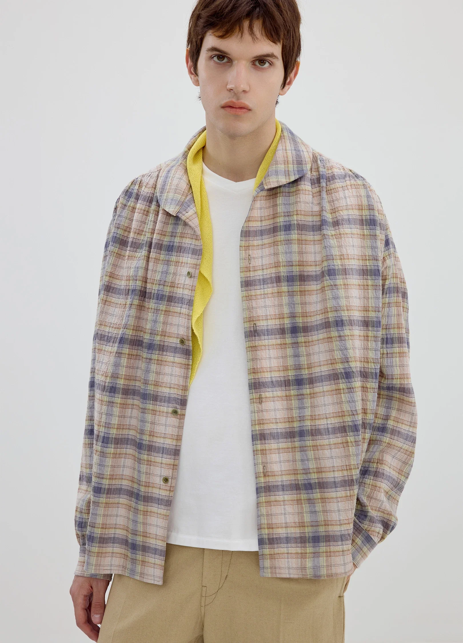 Shawl Collar Shirt