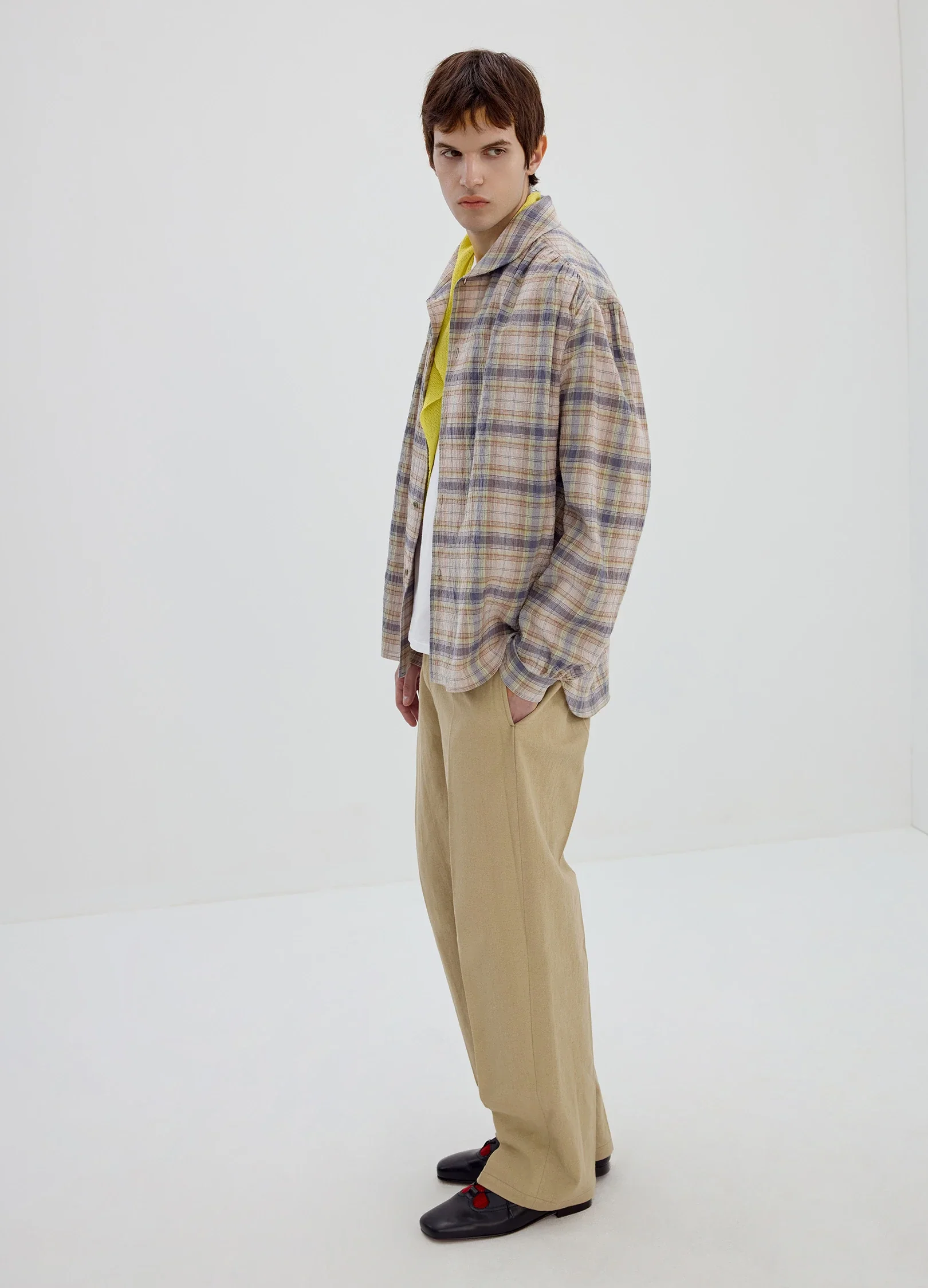 Shawl Collar Shirt - Image 7