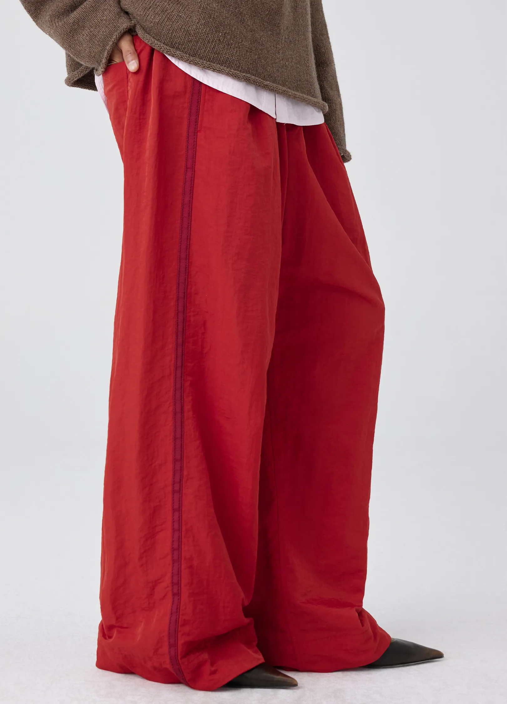 Side Seam Loose Trousers - Image 4
