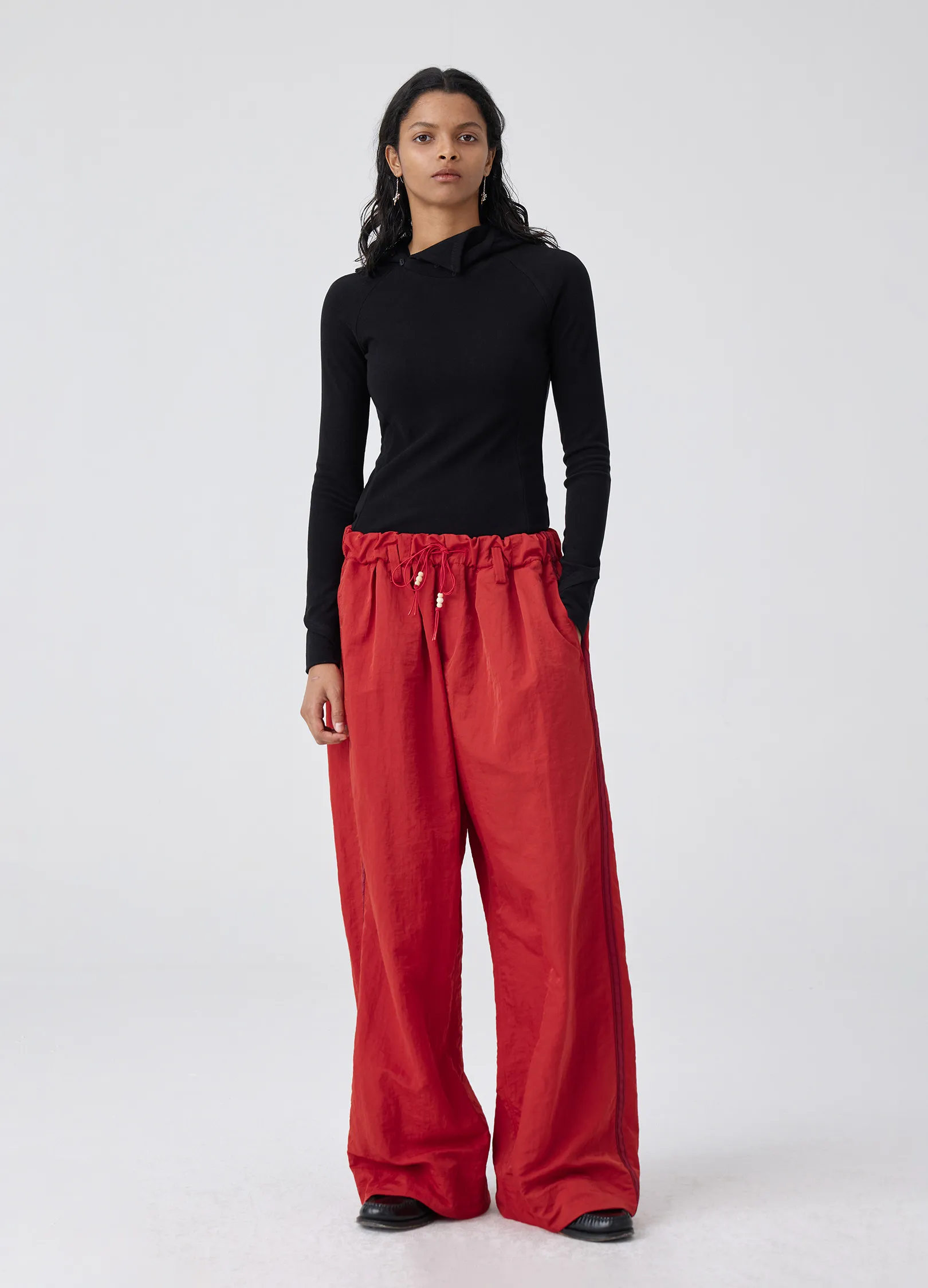 Side Seam Loose Trousers - Image 6