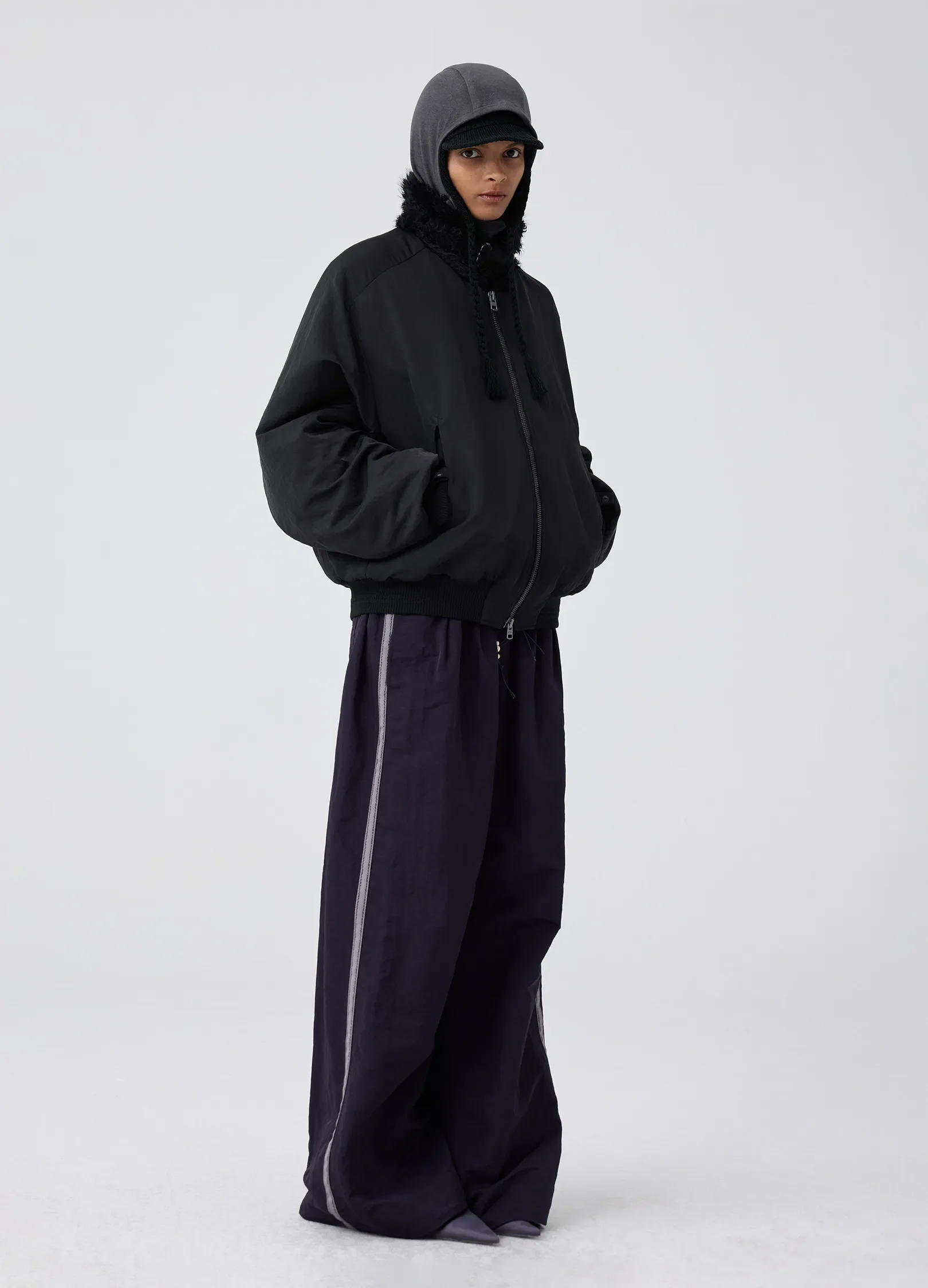 Side Seam Loose Trousers - Image 8