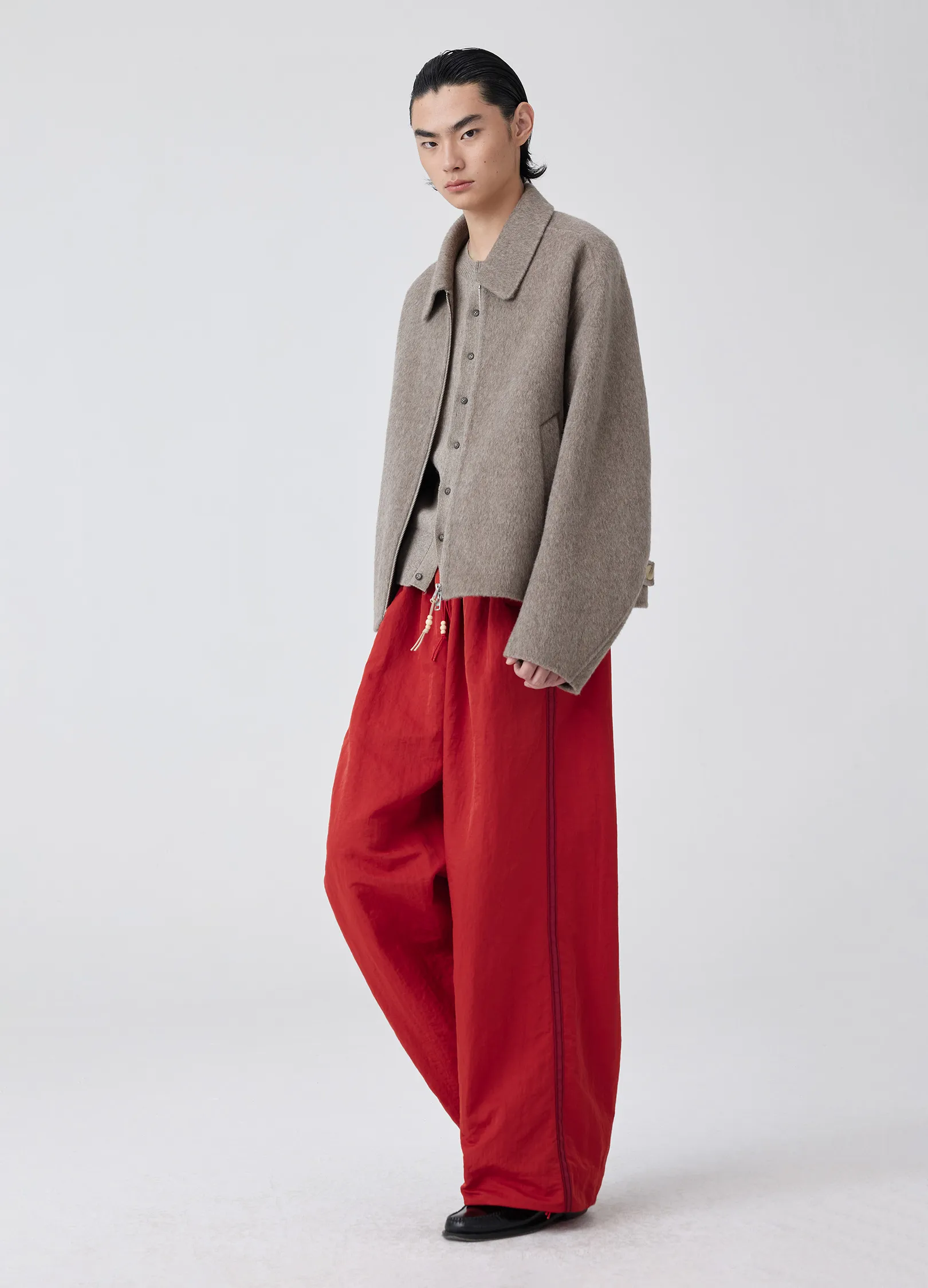 Side Seam Loose Trousers - Image 9