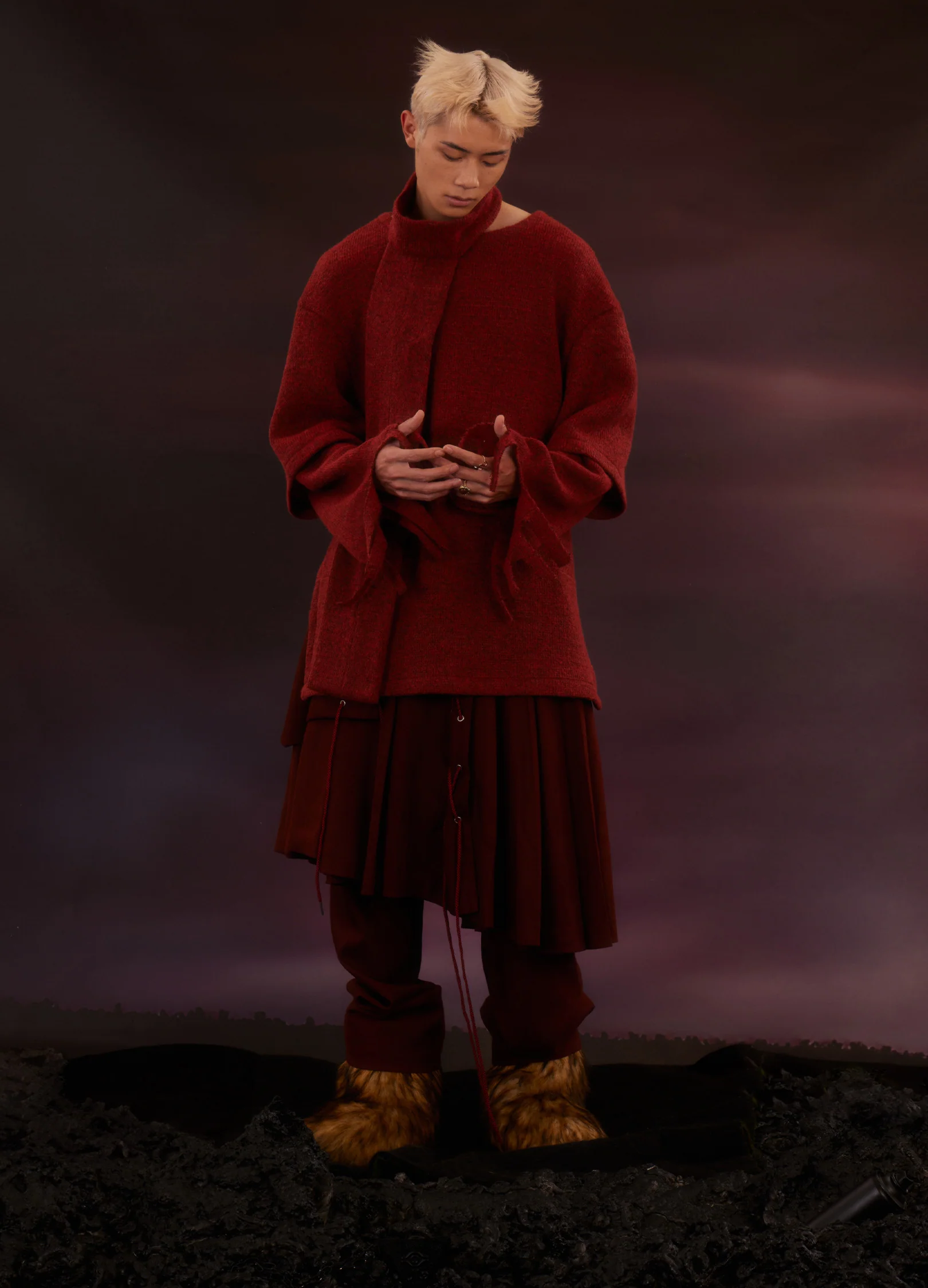 Skirt Panel Trousers - Image 6