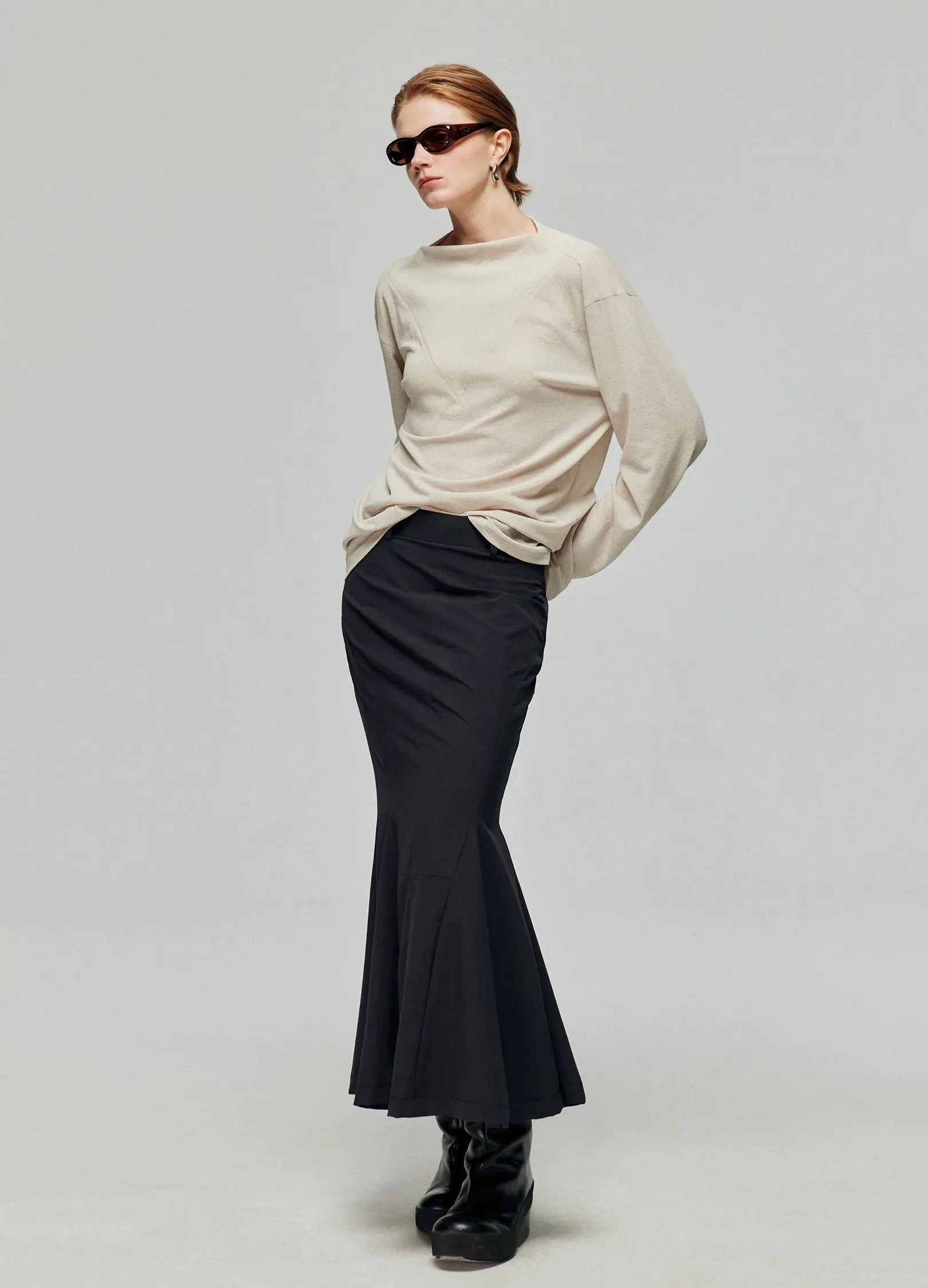 Slim Fishtail Skirt - Image 6