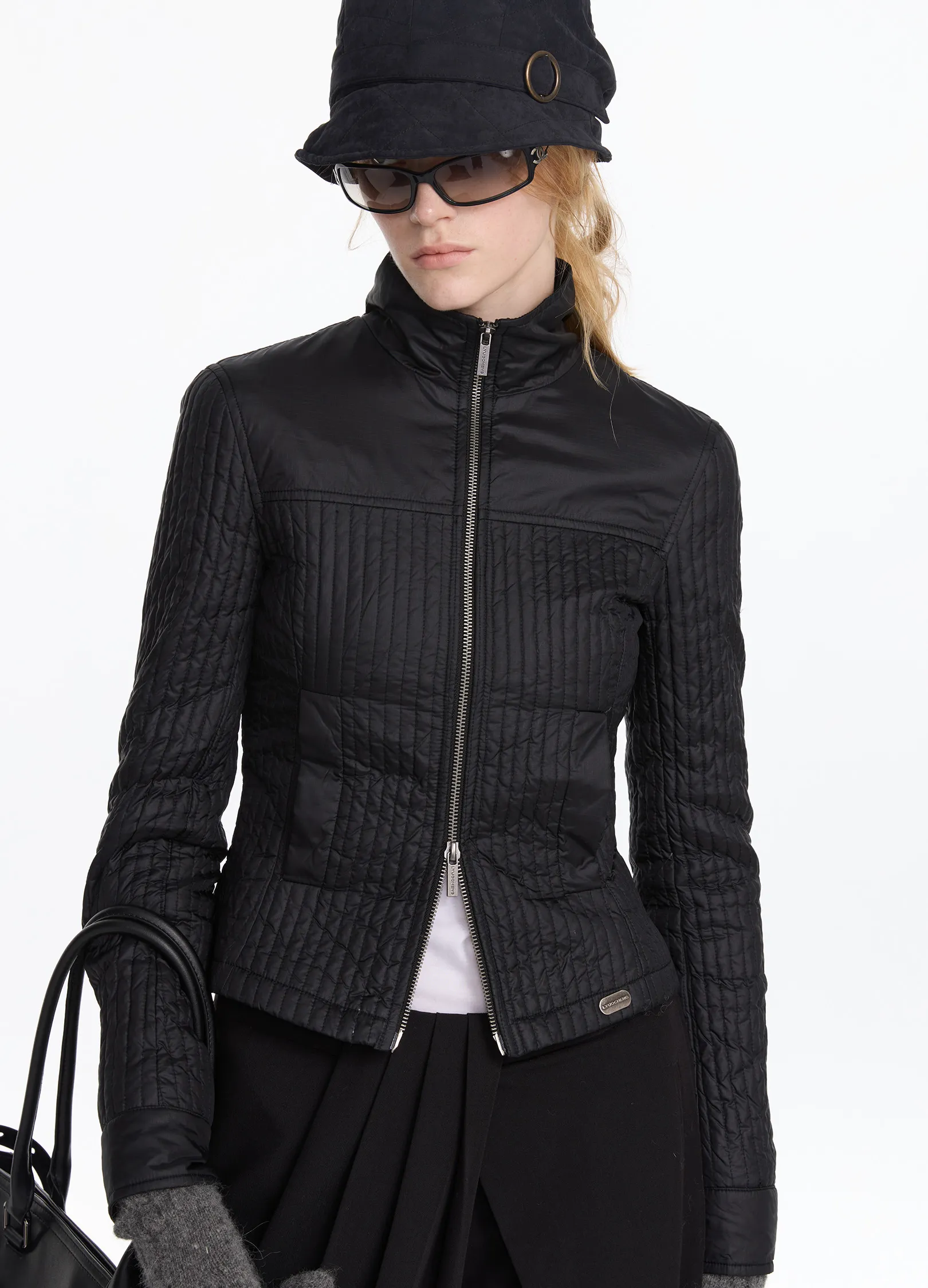 Slim Quilted Jacket - Image 4