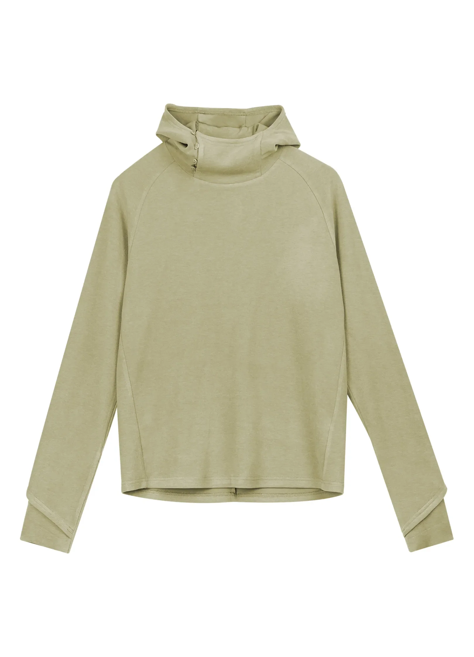 Slit Collar Hoodie - Image 12
