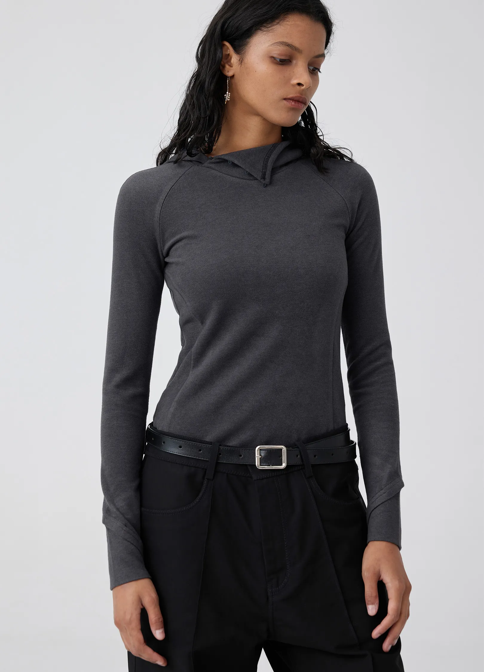 Slit Collar Long Sleeve - Image 2