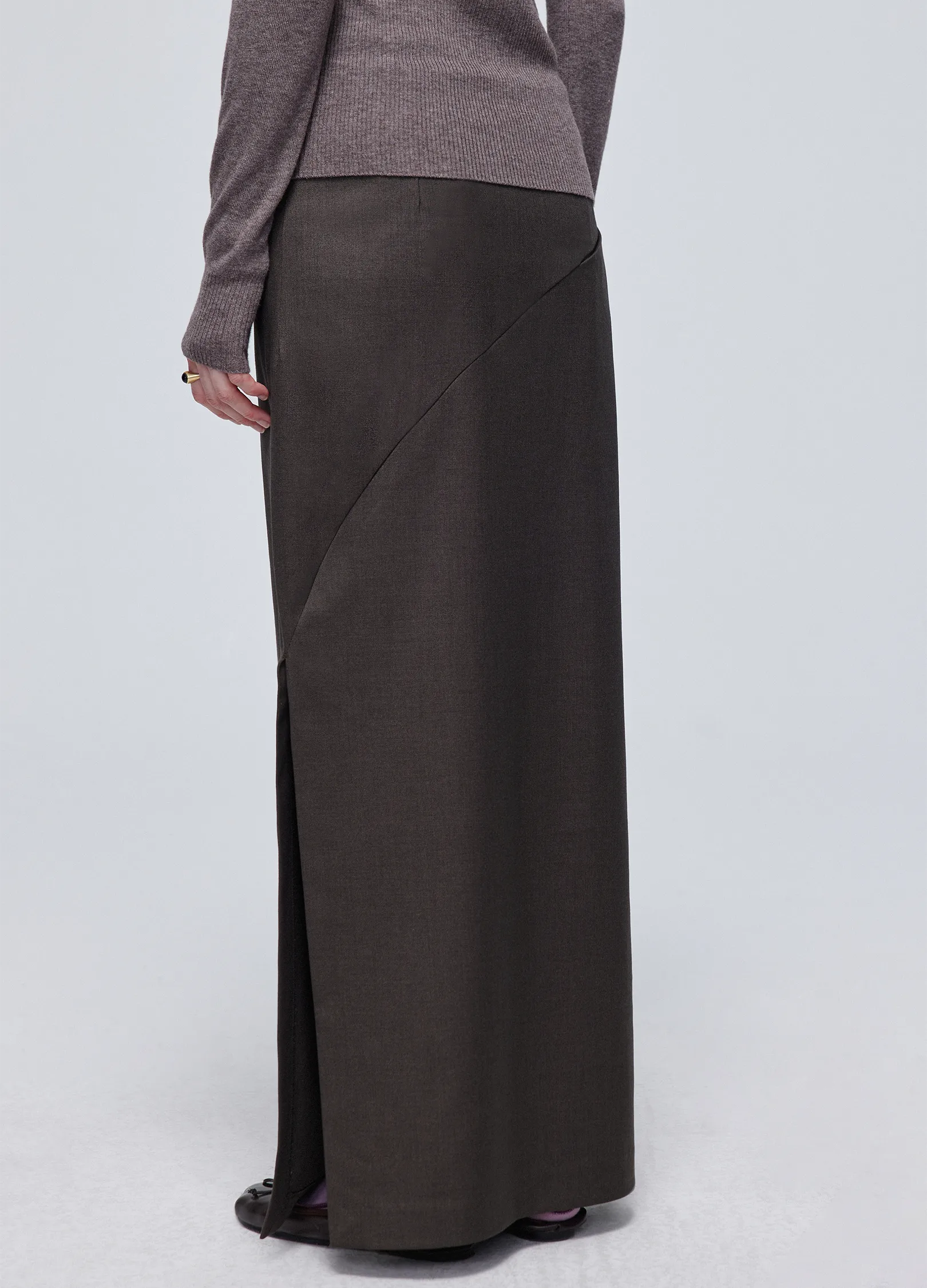 Slit Maxi Skirt - Image 4