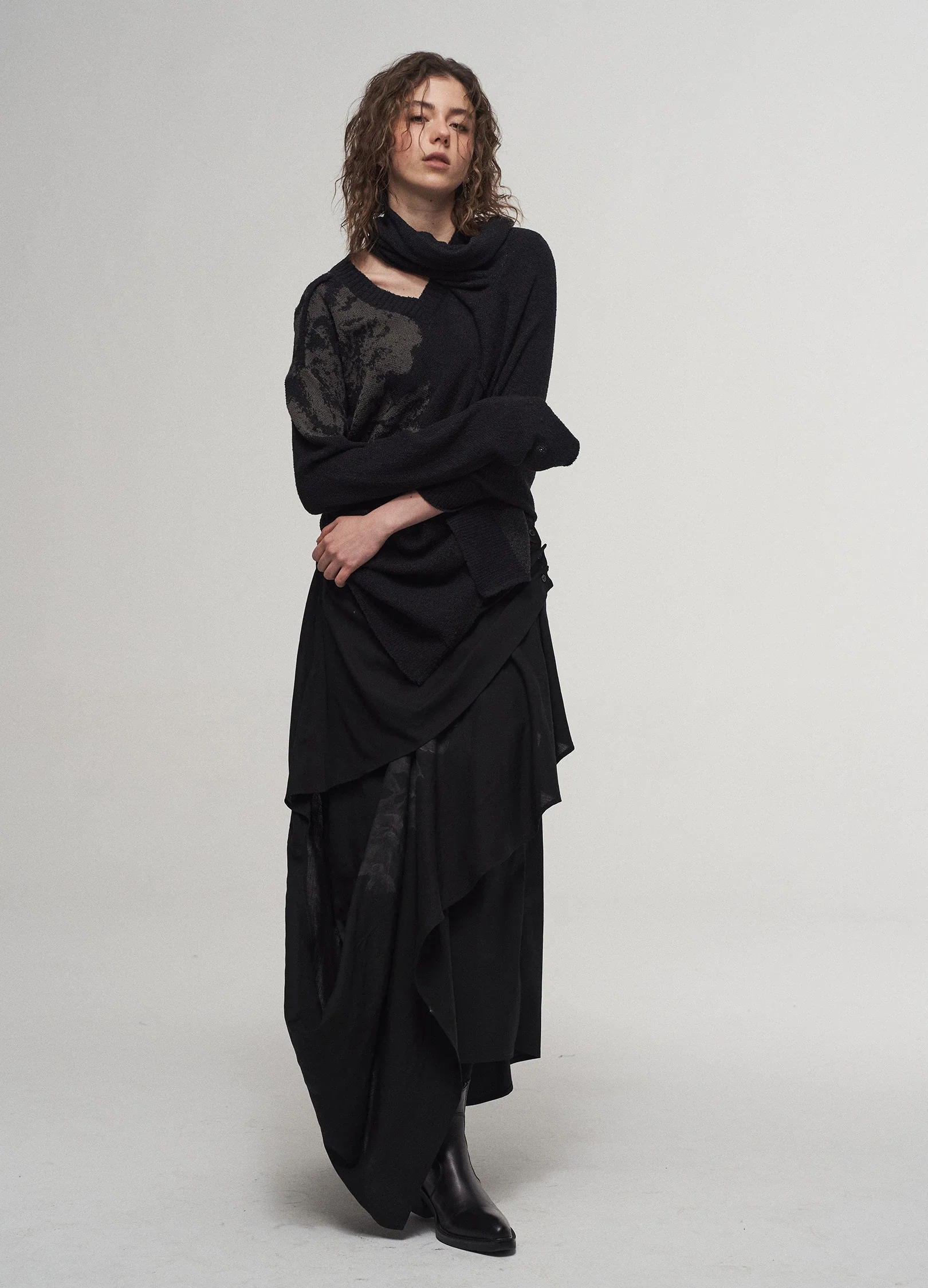 Stacked Sleeve Knit - Image 7